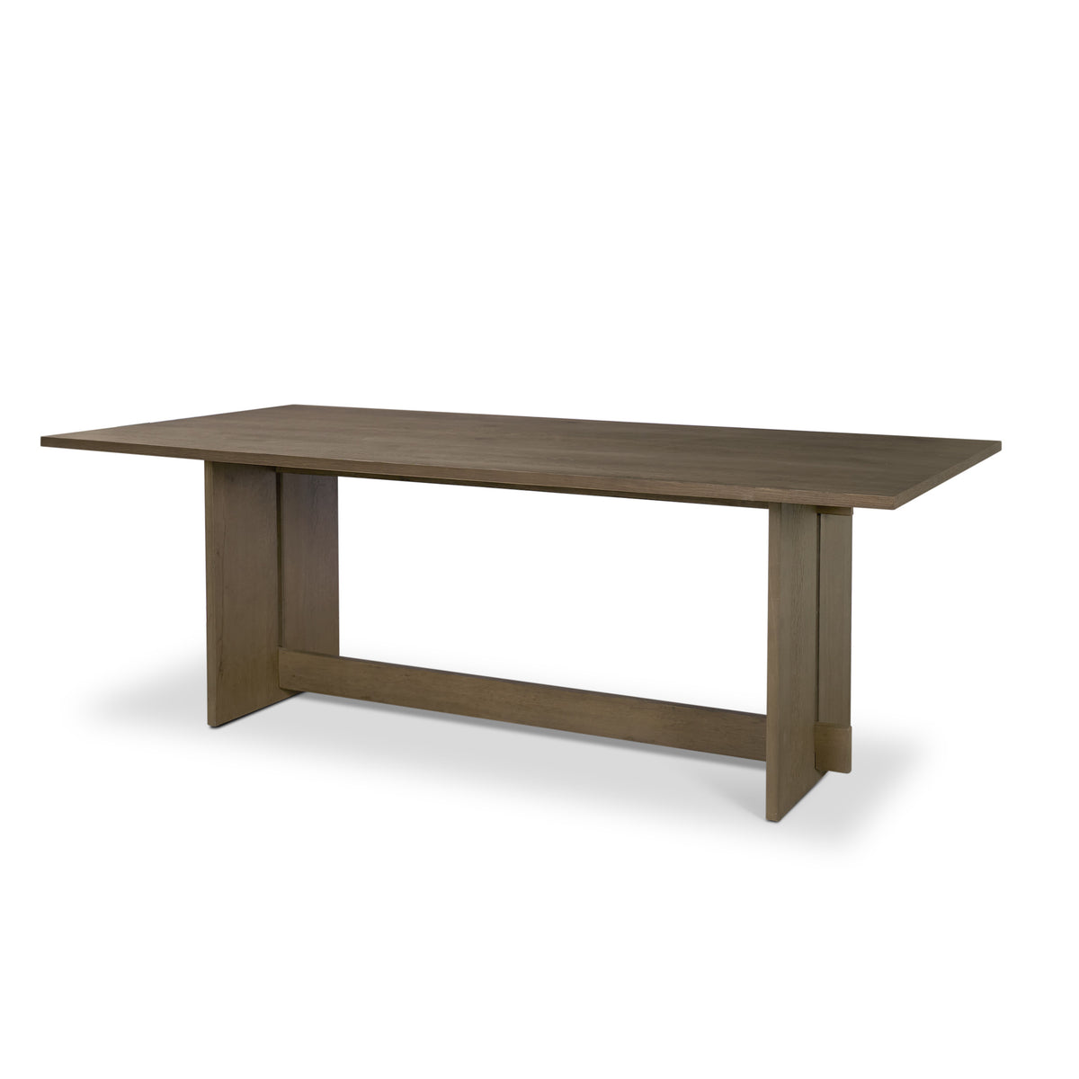 Aida 84"L x 42"W Rectangular Dining Table | Modern | Light Wood | Seats 8-Dining Tables-DECOROLALA