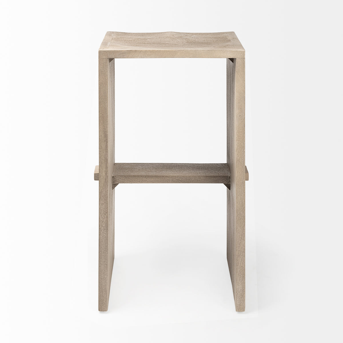 Aida Light Wood Bar Stool-Bar Stools-DECOROLALA