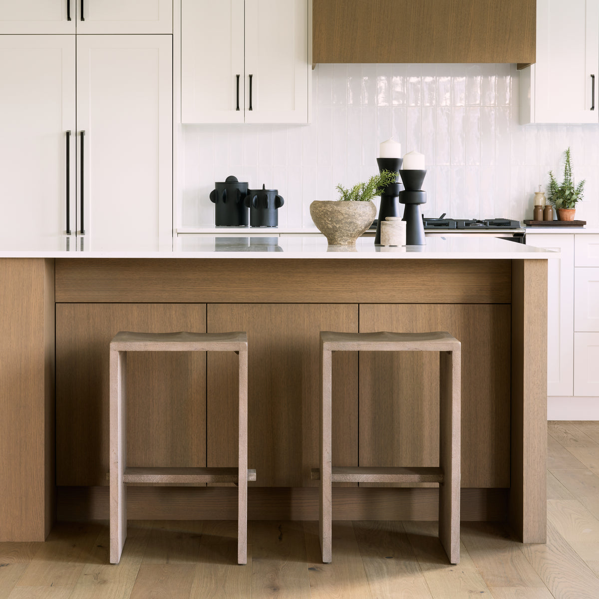 Aida 26" Seat Height Light Wood Counter Stool-Bar Stools-DECOROLALA