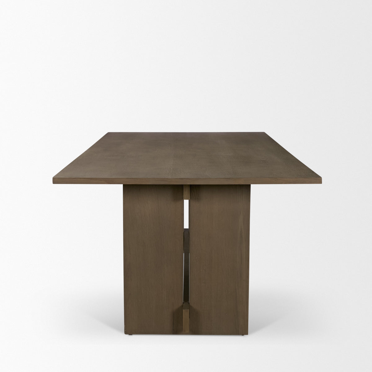 Aida 84"L x 42"W Rectangular Dining Table | Modern | Light Wood | Seats 8-Dining Tables-DECOROLALA