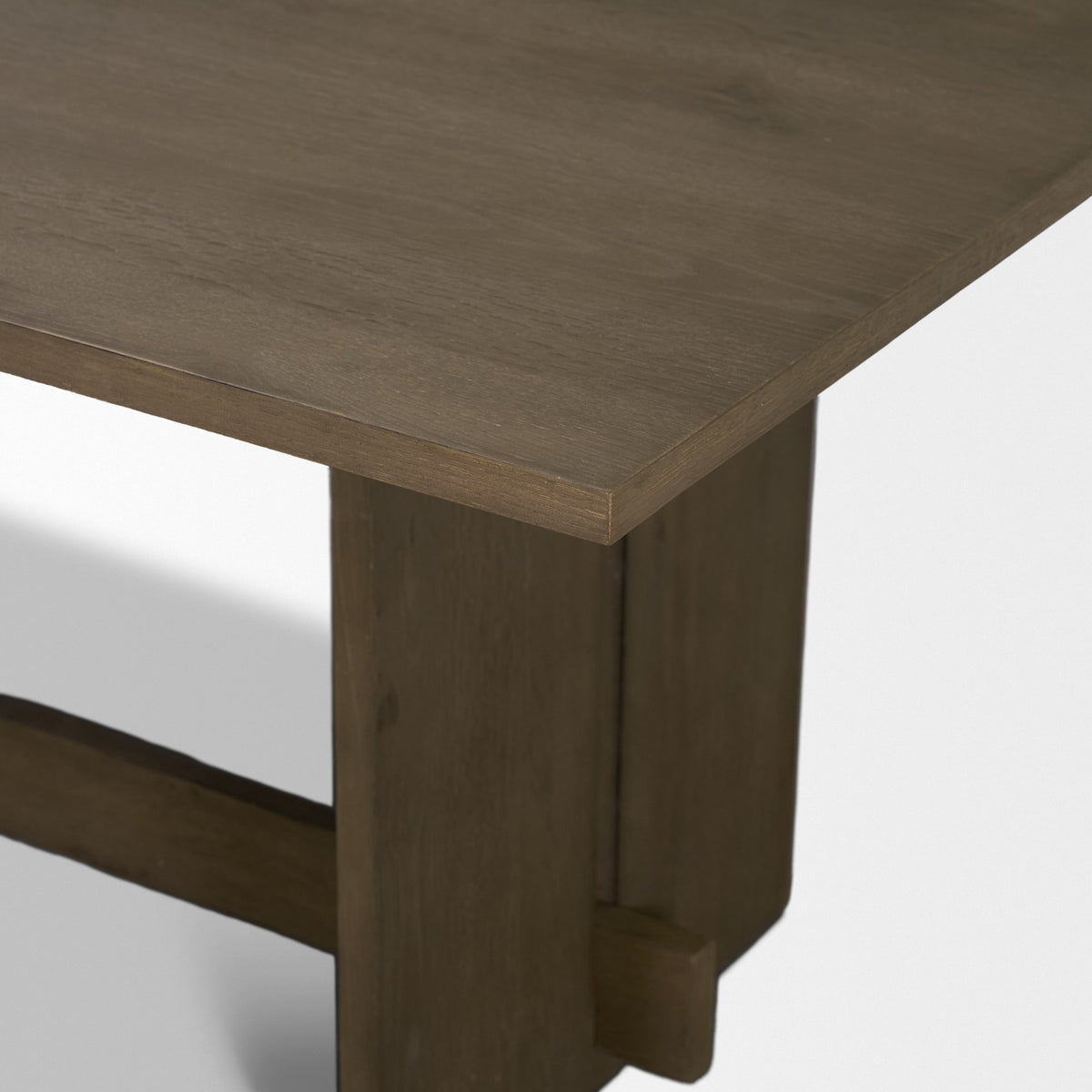 Aida 84"L x 42"W Rectangular Dining Table | Modern | Light Wood | Seats 8-Dining Tables-DECOROLALA