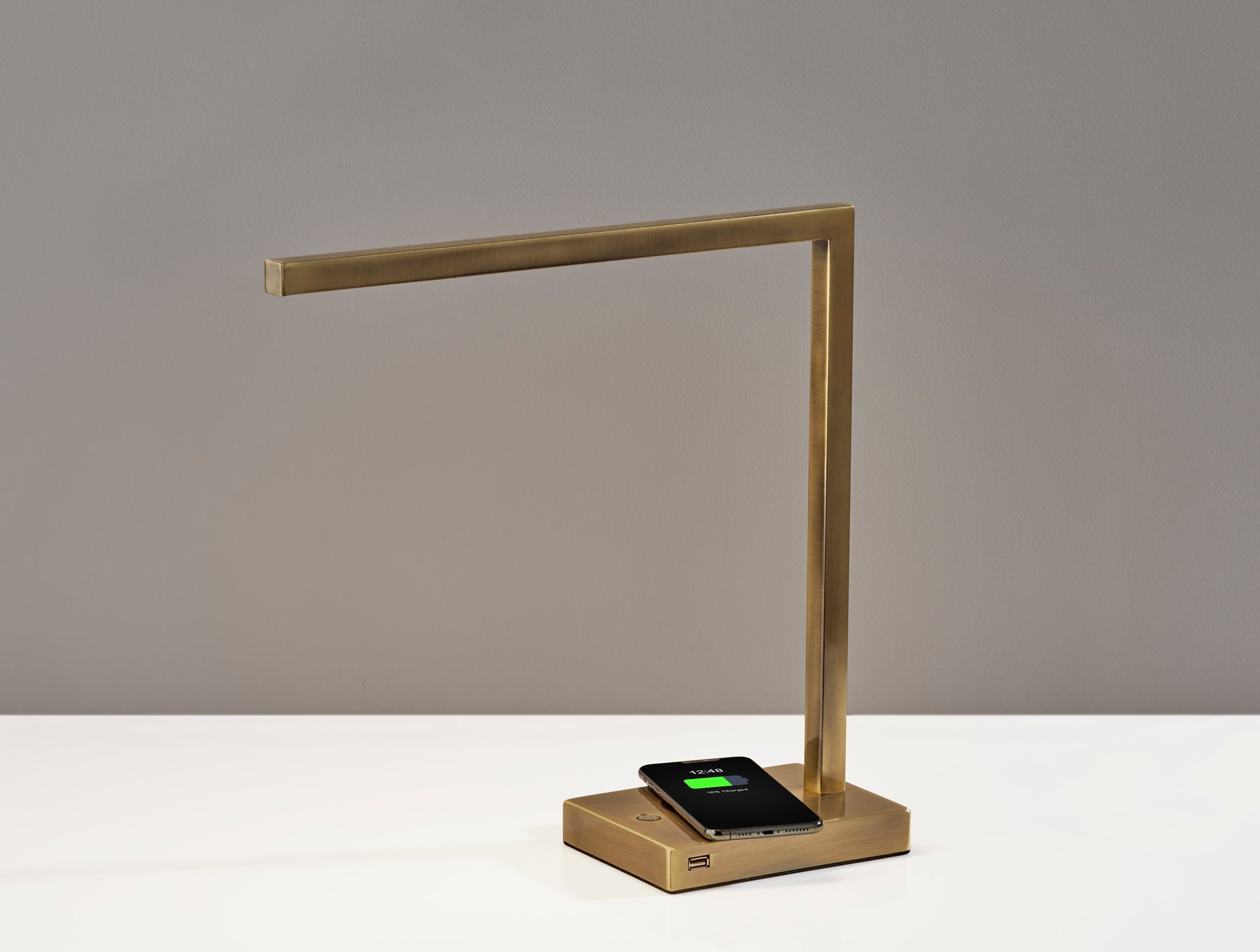 Aidan AdessoCharge LED Desk Lamp - Wireless Charging-Lighting-DECOROLALA