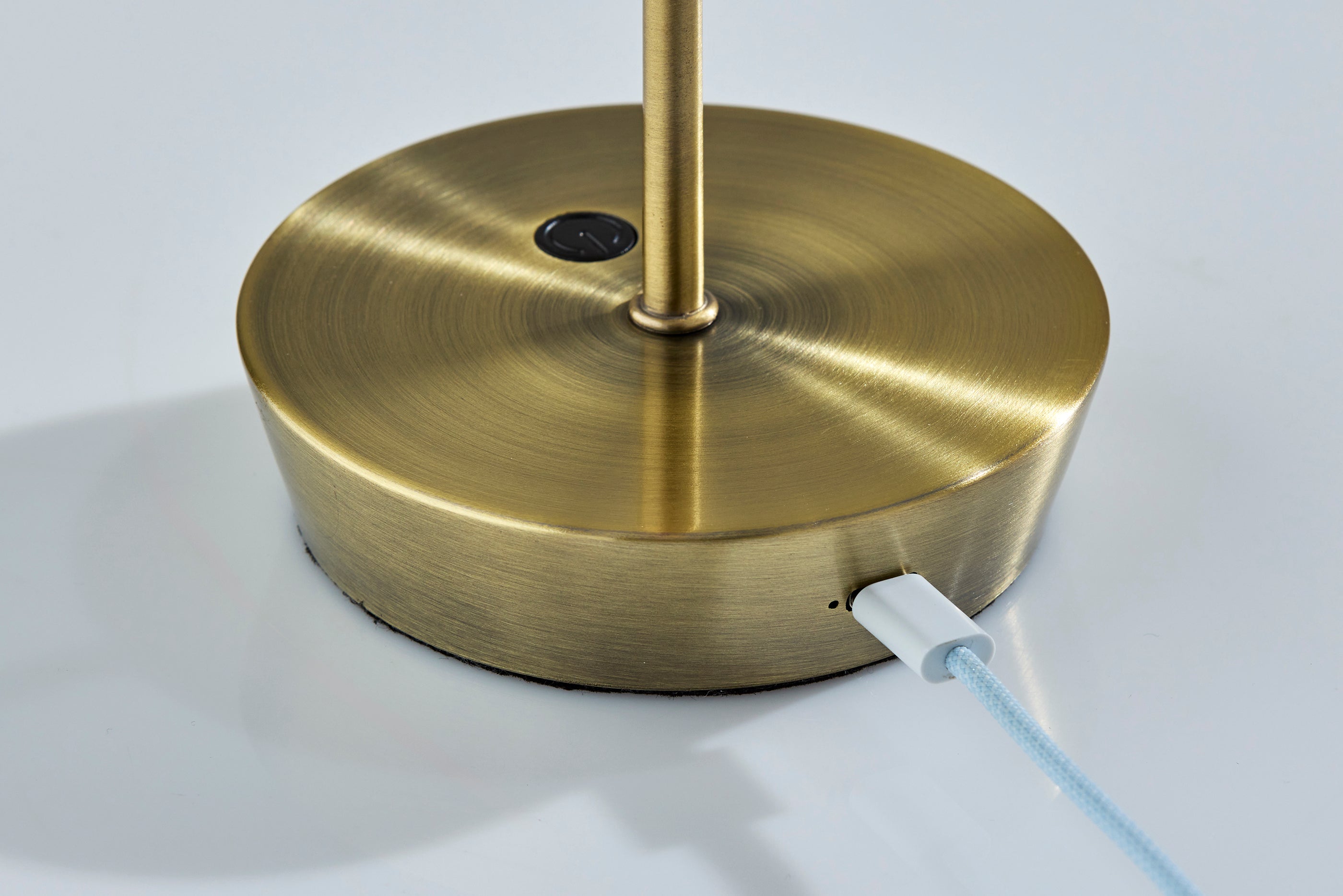 Ako LED Cordless Table Lamp- Antique Brass-Lighting-DECOROLALA