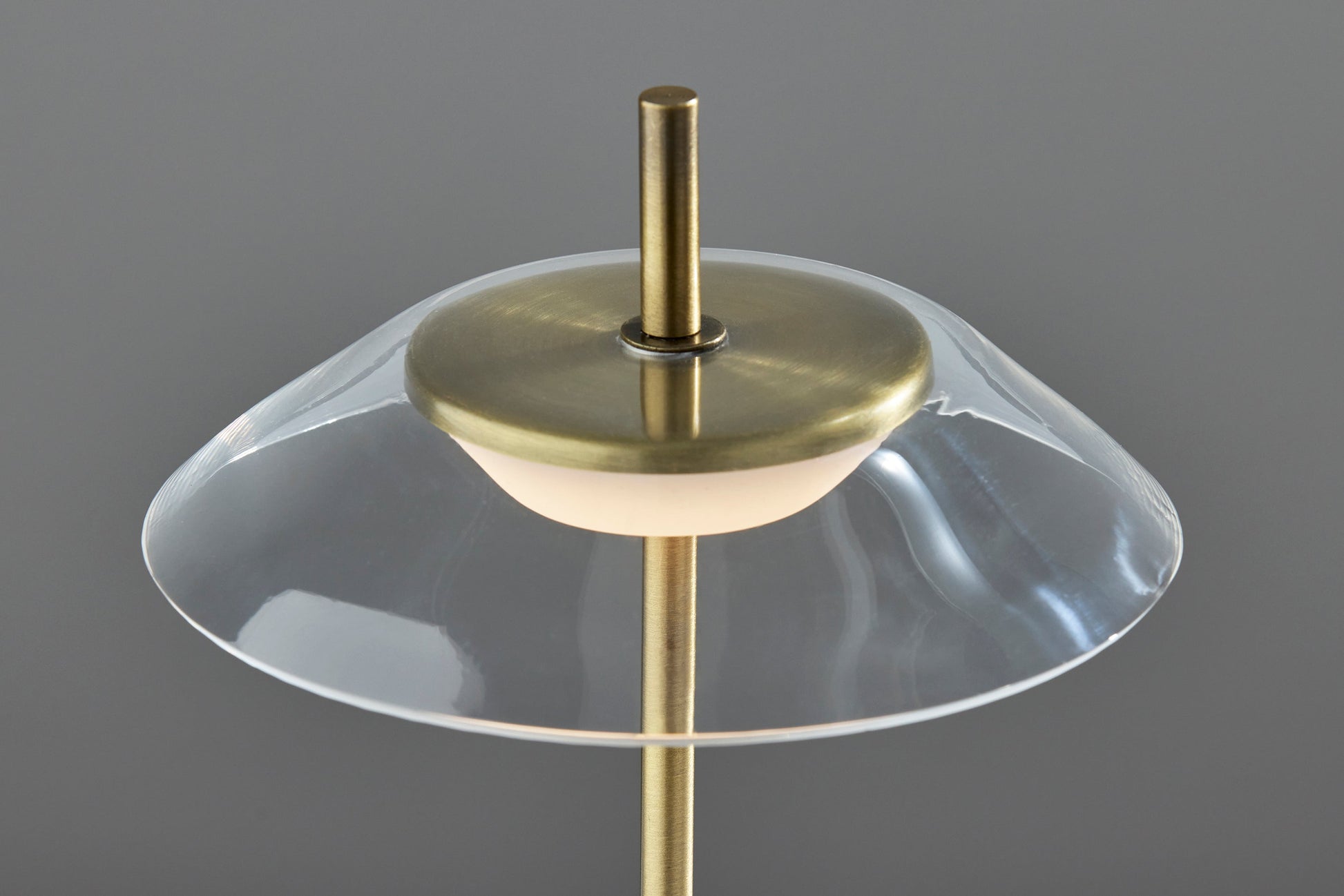 Ako LED Cordless Table Lamp- Antique Brass-Lighting-DECOROLALA