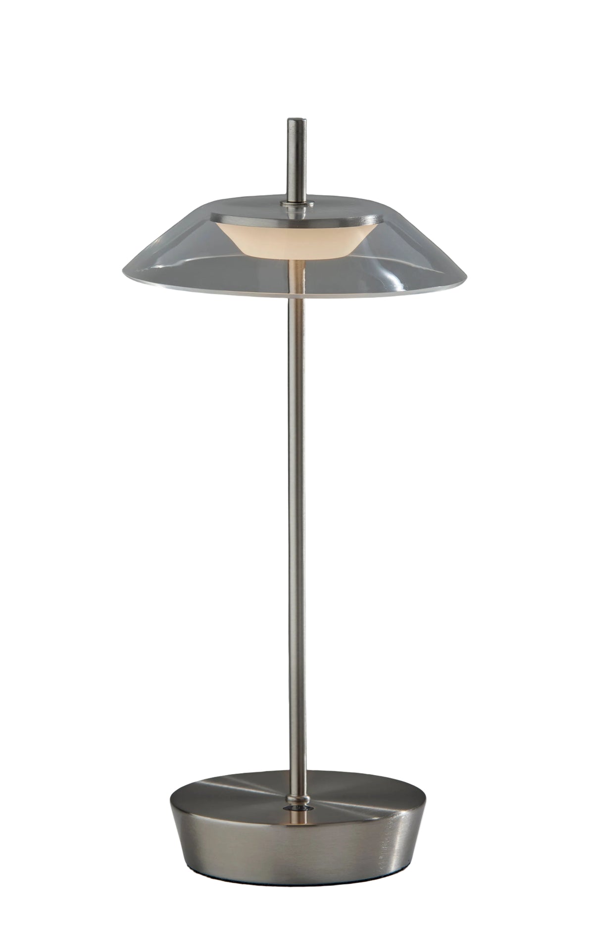 Ako LED Cordless Table Lamp - Black 12" Dimmer-Lighting-DECOROLALA