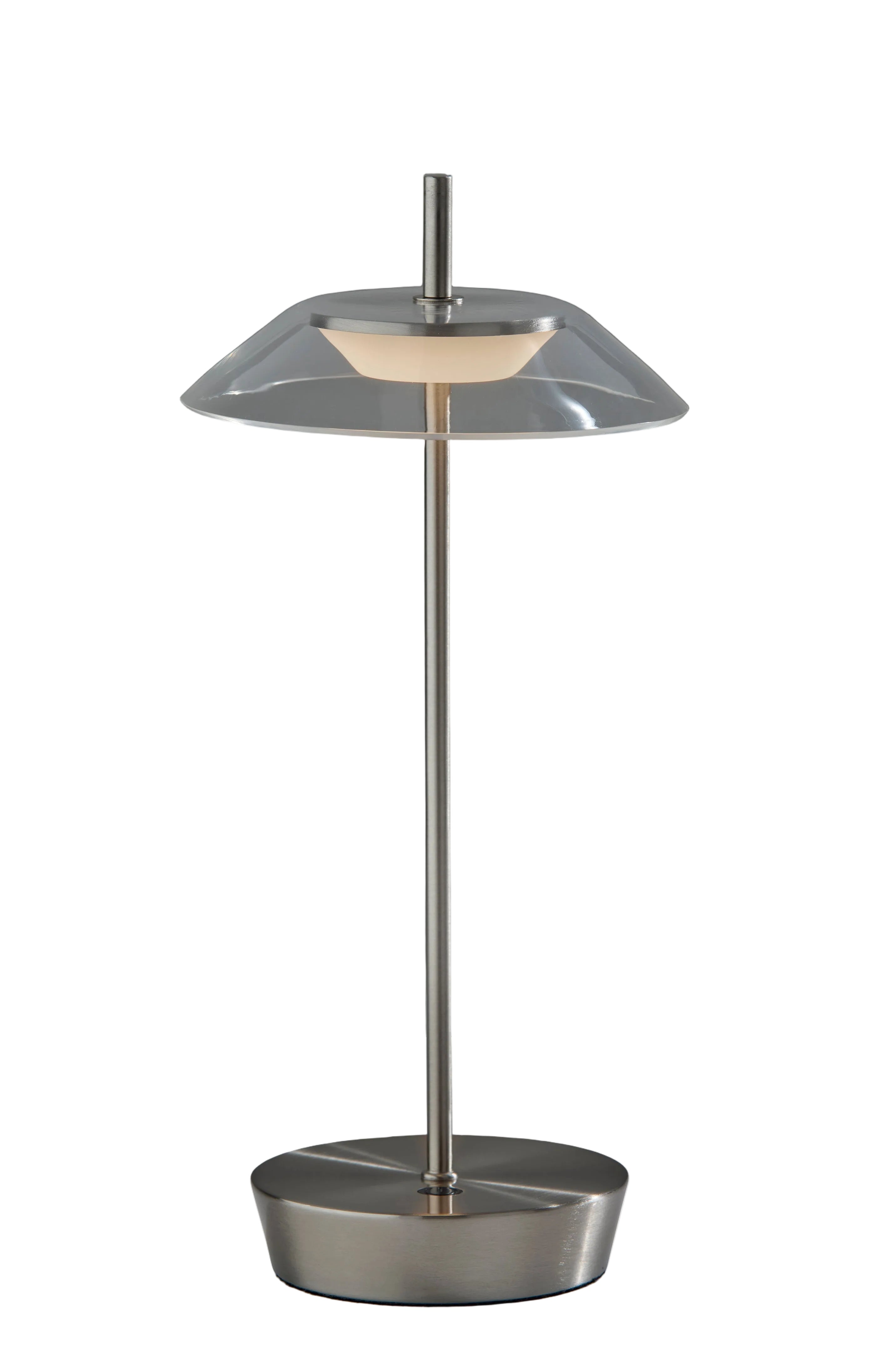 Ako LED Cordless Table Lamp - Black 12" Dimmer-Lighting-DECOROLALA