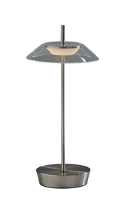 Ako LED Cordless Table Lamp- Steel-Lighting-DECOROLALA