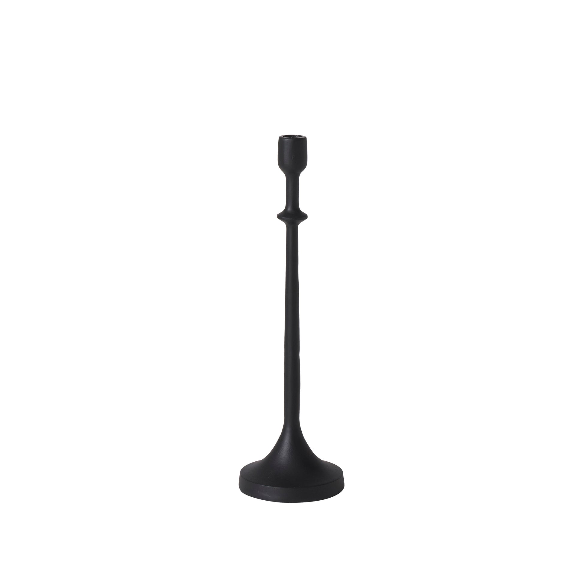 Albero Candle Holder, Matte Black-Candle Holder-DECOROLALA