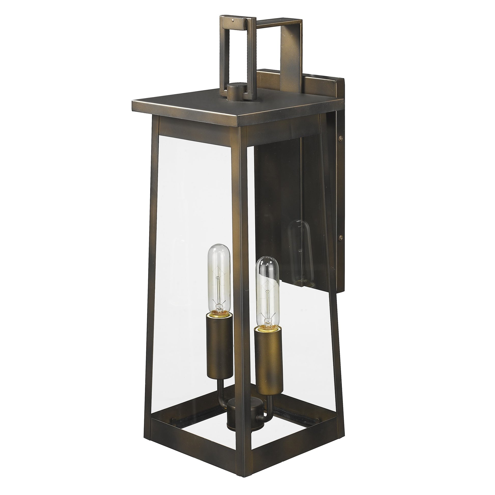 Alden 2-Light Oil-Rubbed Bronze Wall Light-Outdoor Lighting-DECOROLALA