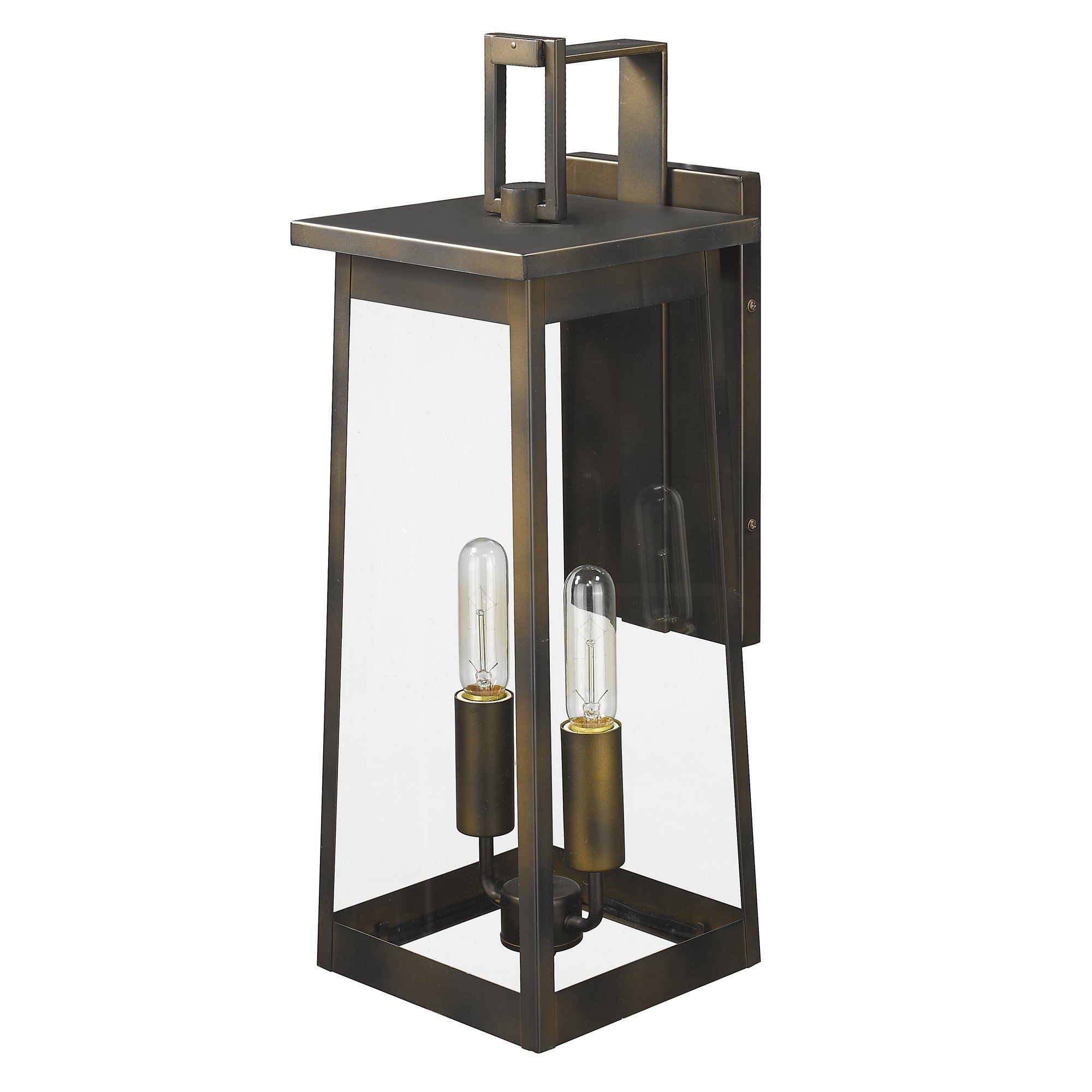 Alden 2-Light Oil-Rubbed Bronze Wall Light-Outdoor Lighting-DECOROLALA