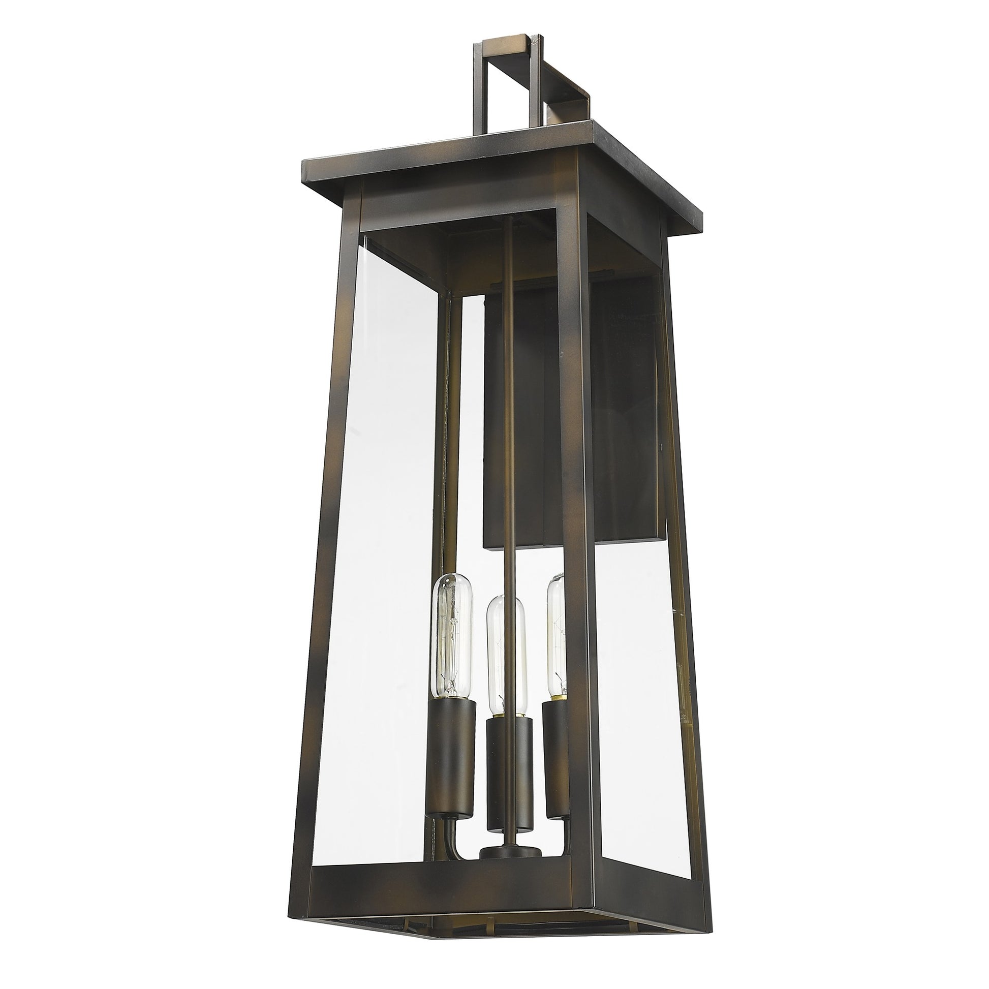 Alden 3-Light Oil-Rubbed Bronze Wall Light-Outdoor Lighting-DECOROLALA