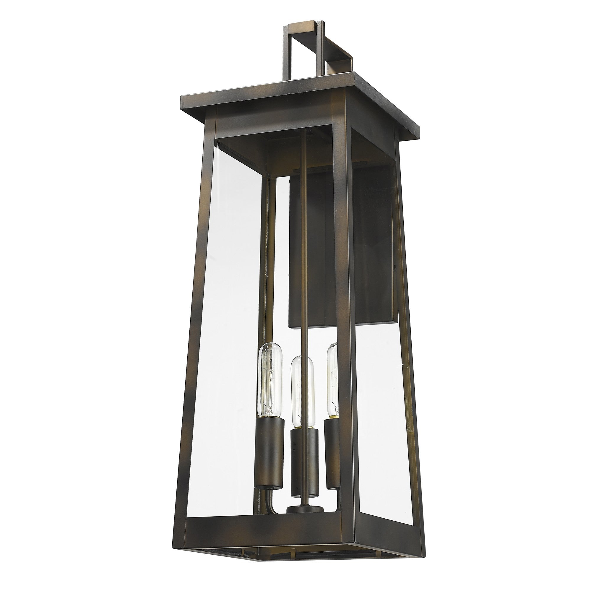 Alden 3-Light Oil-Rubbed Bronze Wall Light-Outdoor Lighting-DECOROLALA