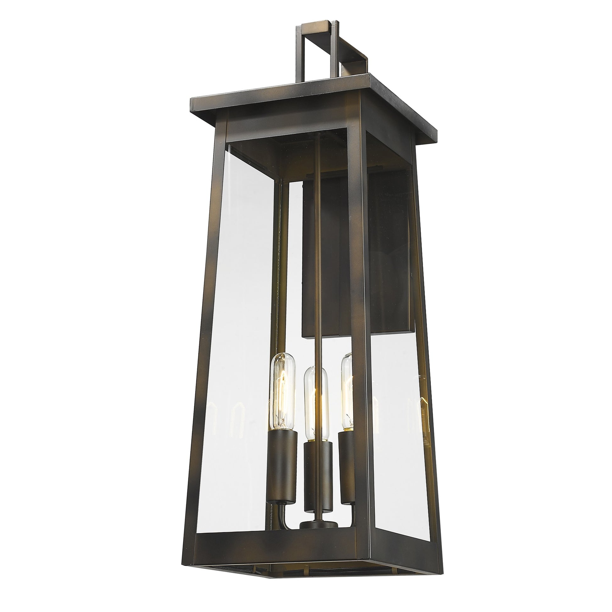 Alden 3-Light Oil-Rubbed Bronze Wall Light-Outdoor Lighting-DECOROLALA