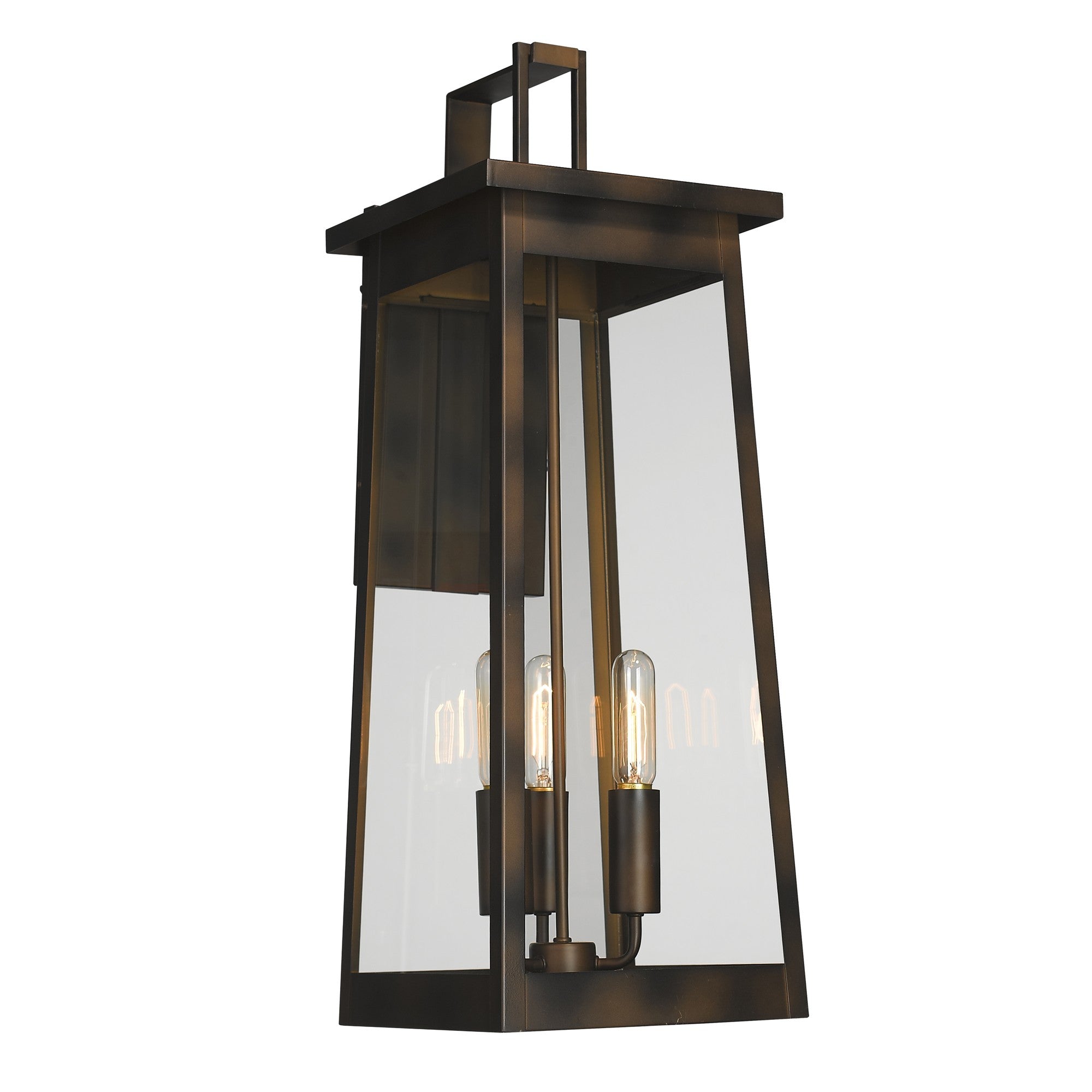 Alden 3-Light Oil-Rubbed Bronze Wall Light-Outdoor Lighting-DECOROLALA