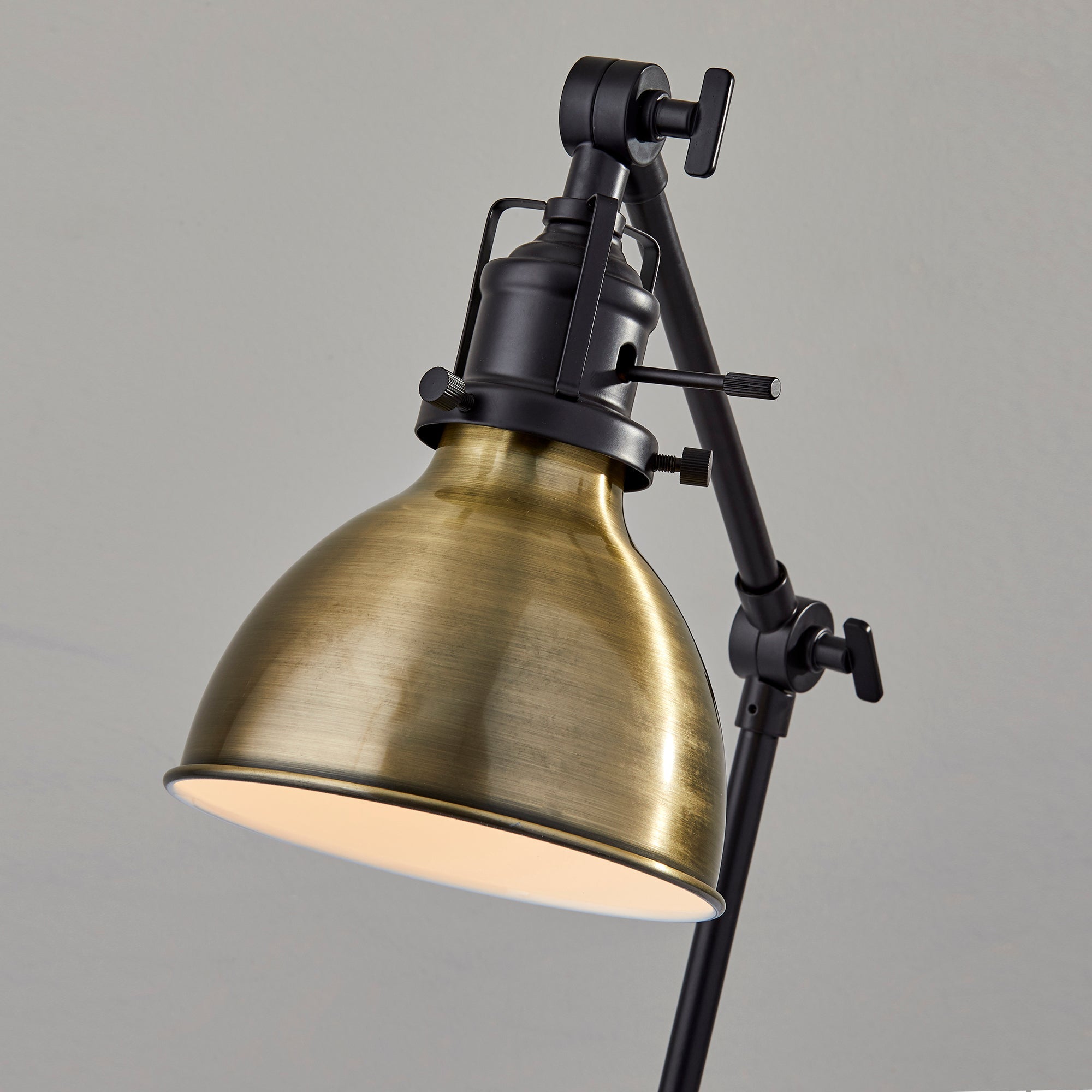 Alden Desk Lamp - Bronze Adjustable-Lighting-DECOROLALA