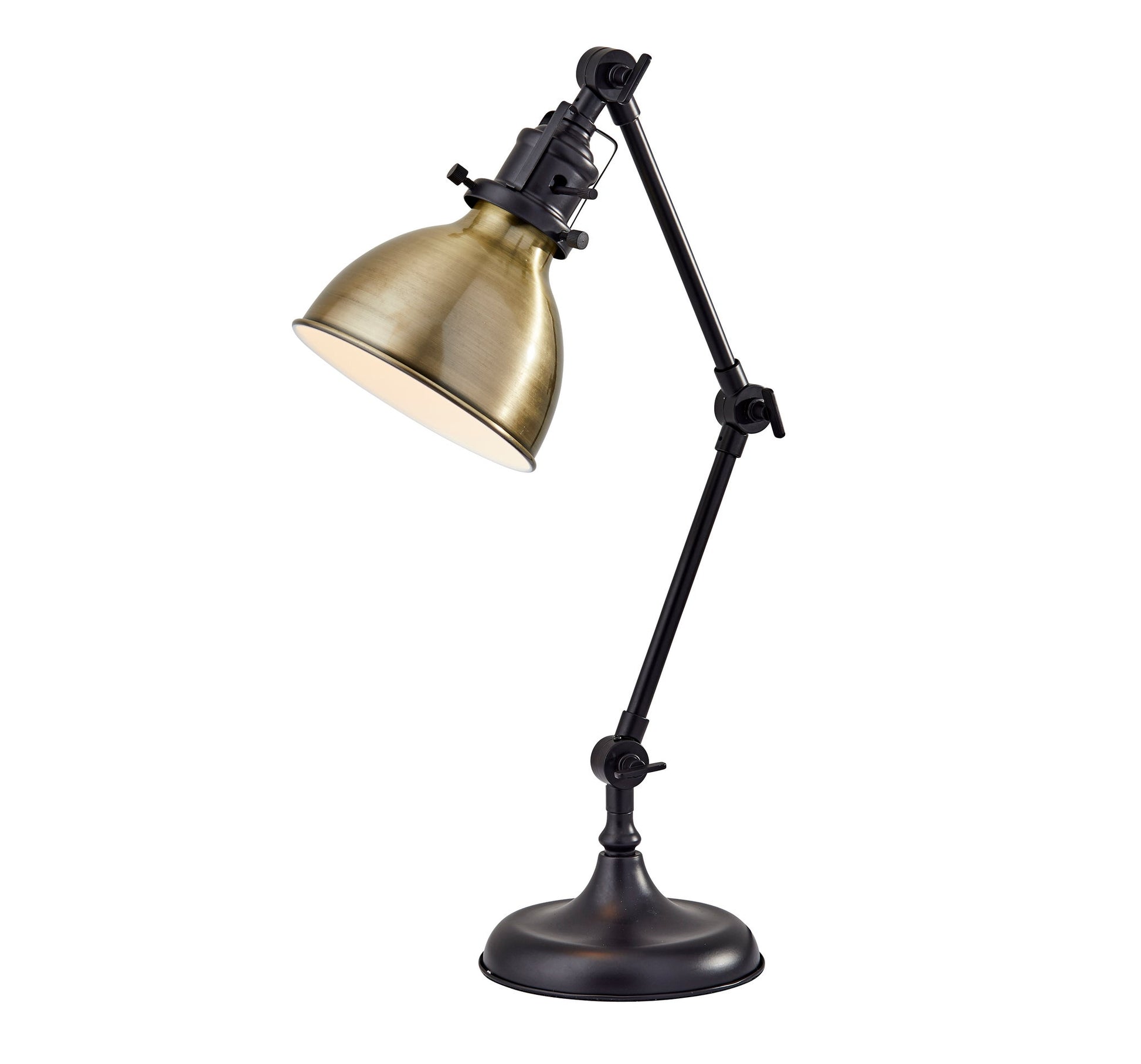 Alden Desk Lamp - Bronze Adjustable-Lighting-DECOROLALA