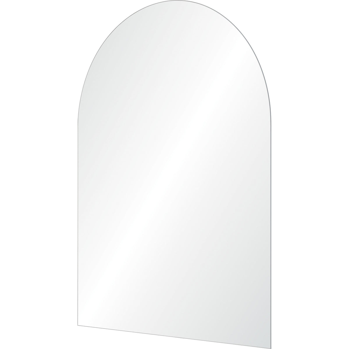 Aldrin 40" Tall Arch Wall Mirror-Mirrors-DECOROLALA