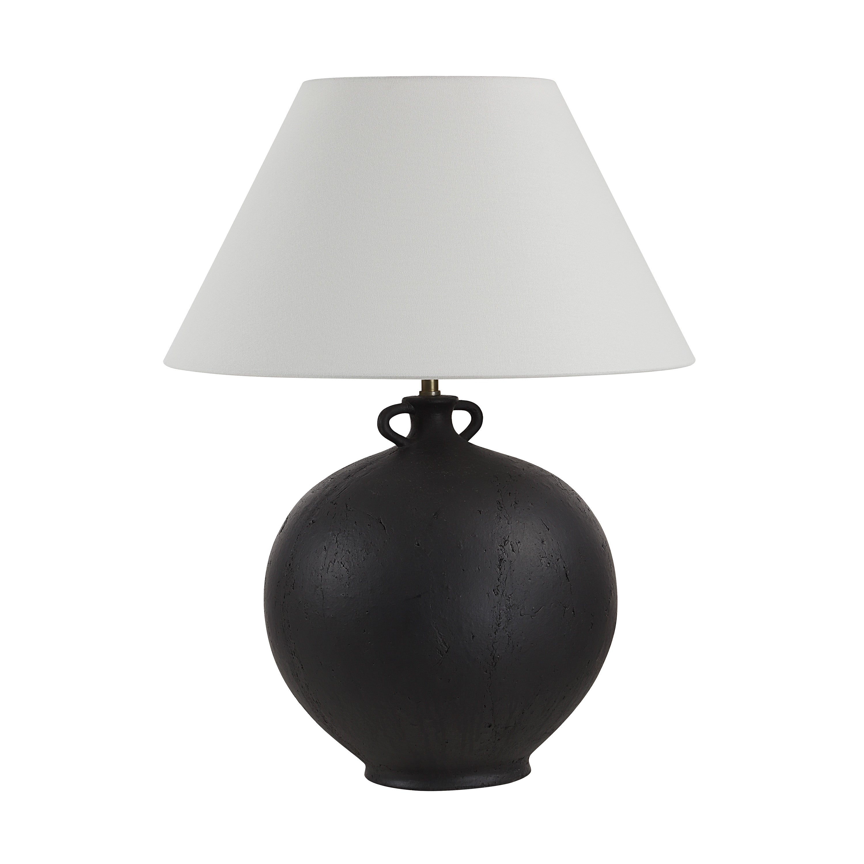 Alicia 24.5" Table Lamp, Antique Black-Table Lamp-DECOROLALA