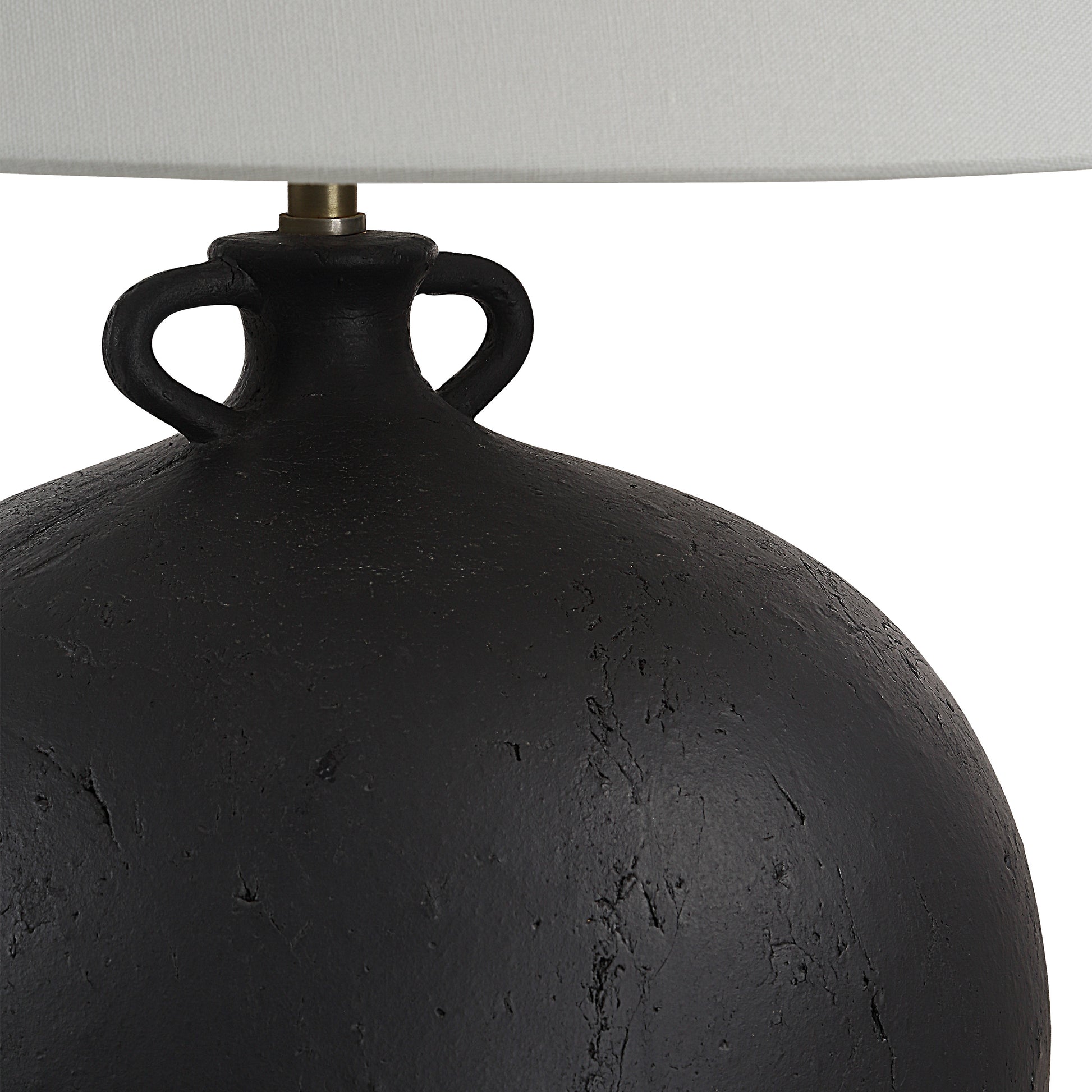Alicia 24.5" Table Lamp, Antique Black-Table Lamp-DECOROLALA