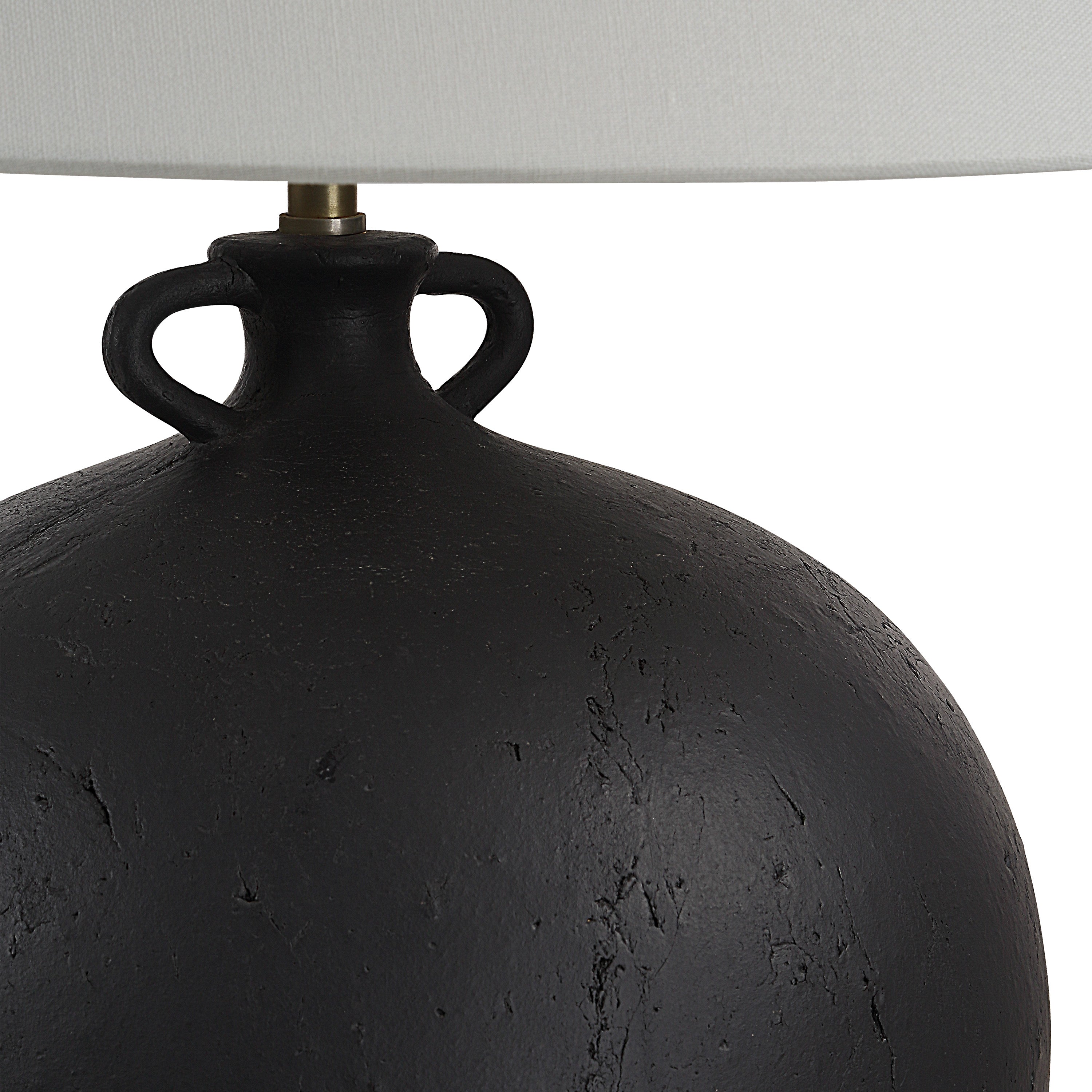 Alicia 24.5" Table Lamp, Antique Black-Table Lamp-DECOROLALA