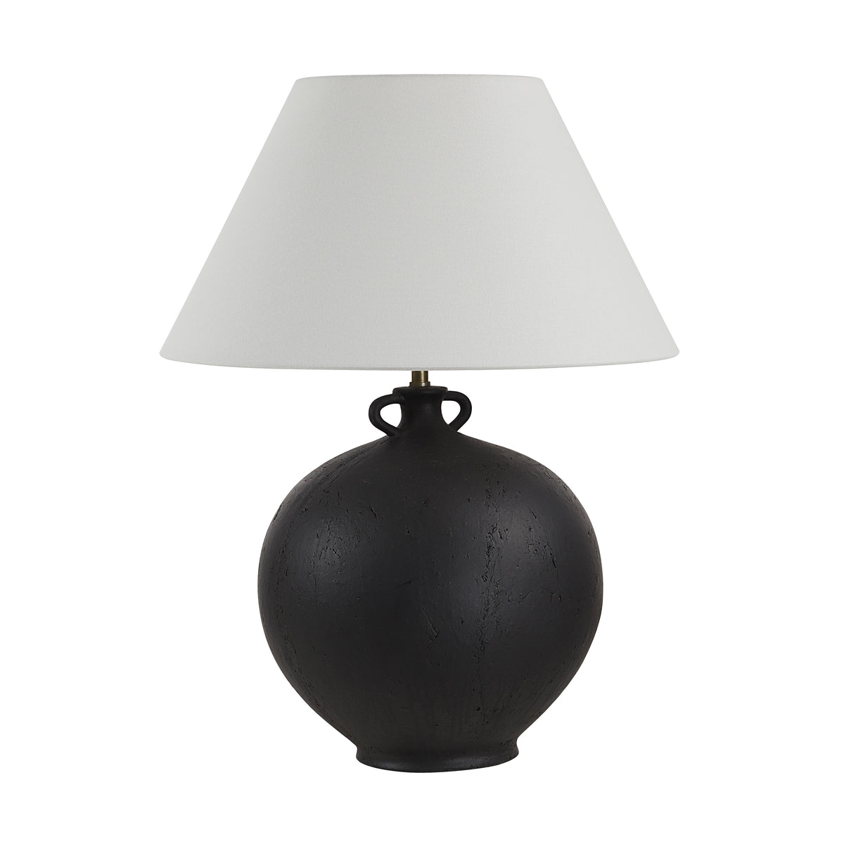 Alicia 24.5" Table Lamp, Antique Black-Table Lamp-DECOROLALA