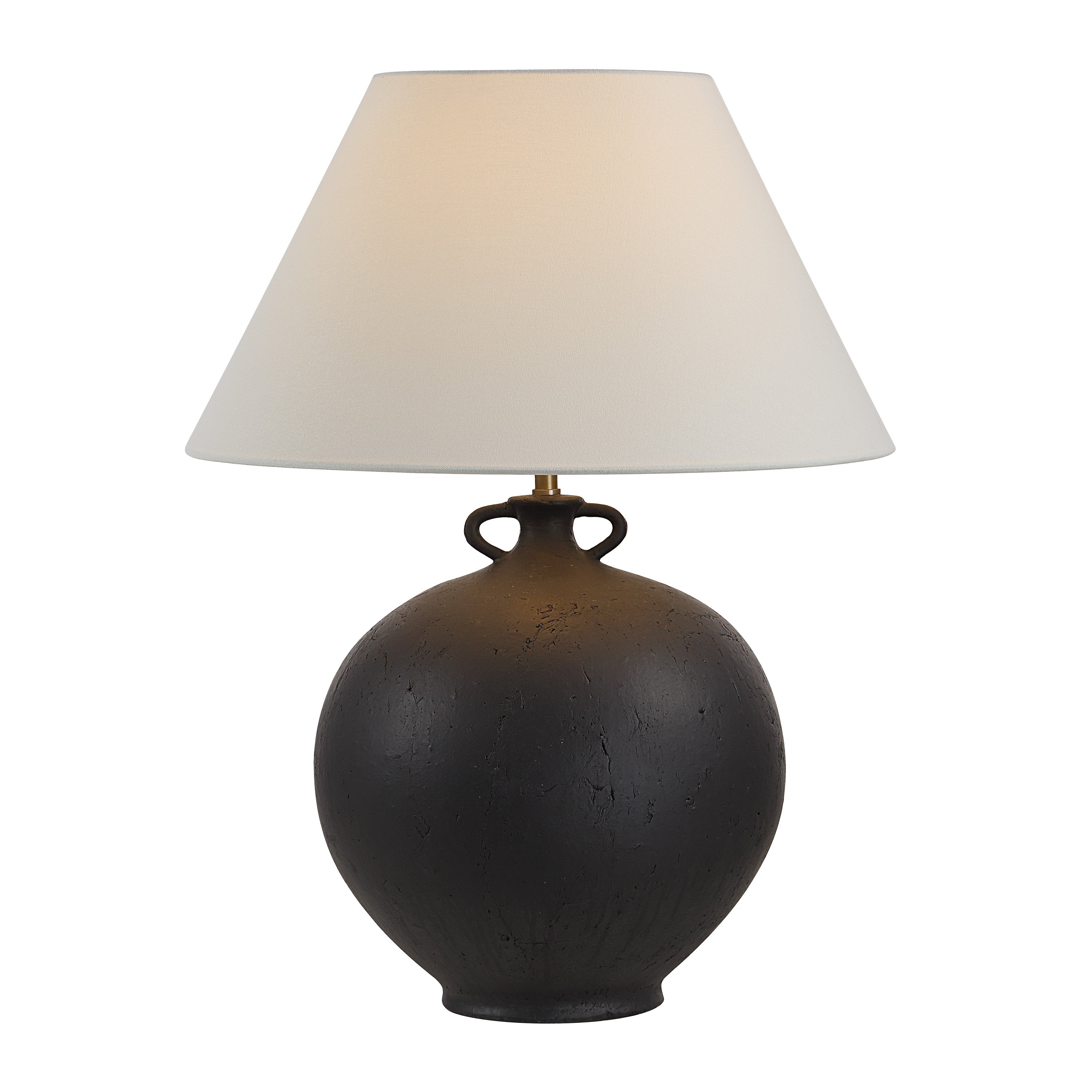 Alicia 24.5" Table Lamp, Antique Black-Table Lamp-DECOROLALA
