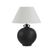 Alicia 24.5" Table Lamp, Antique Black-Table Lamp-DECOROLALA