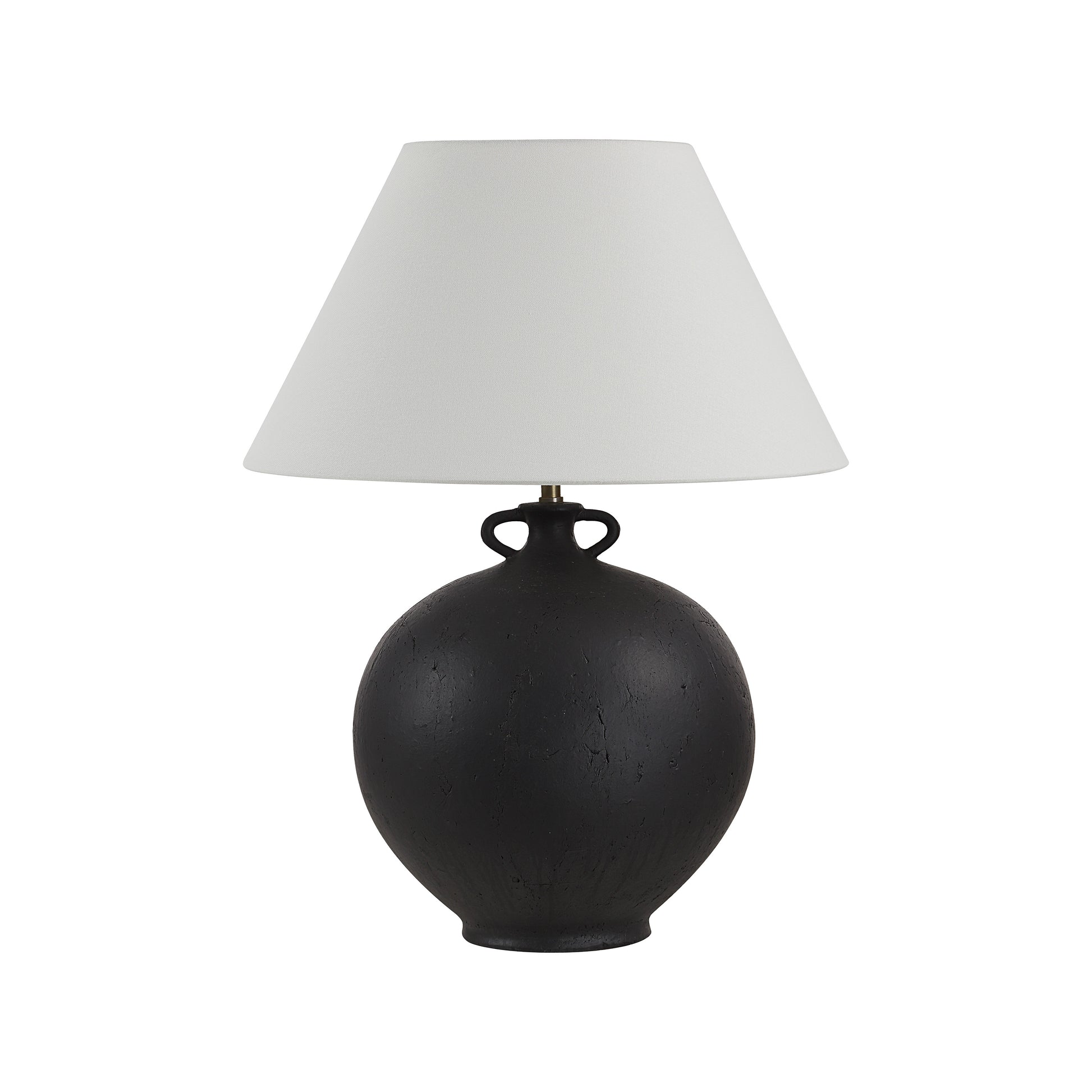 Alicia 24.5" Table Lamp, Antique Black-Table Lamp-DECOROLALA