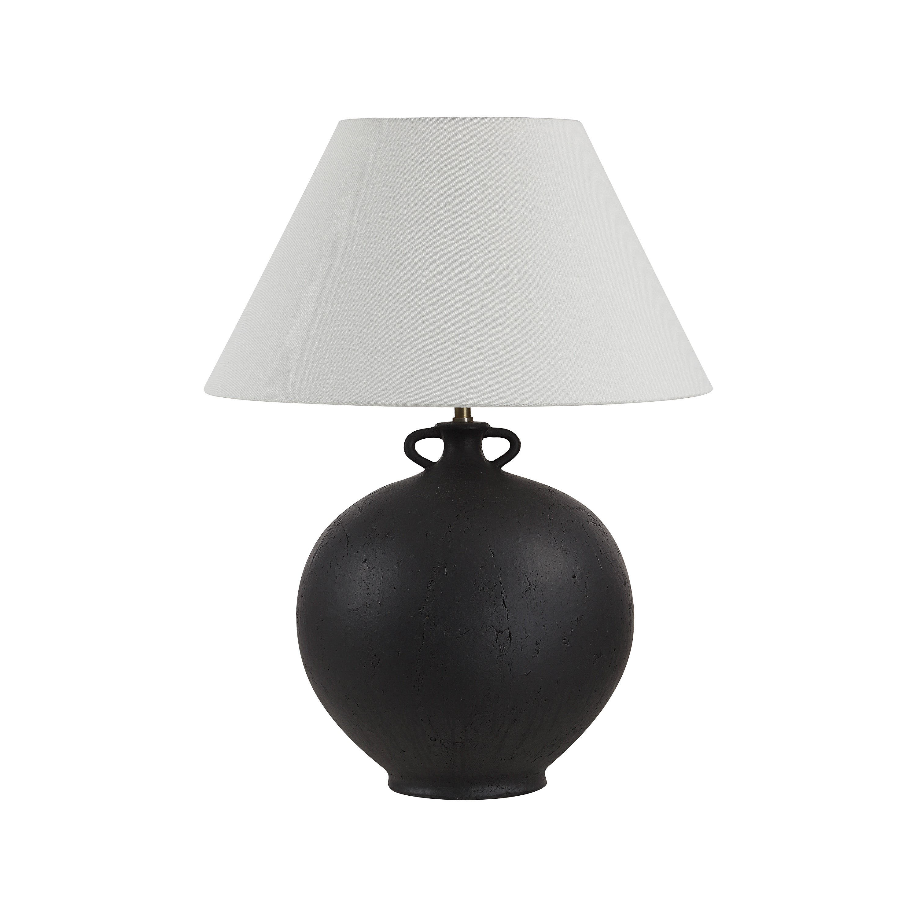 Alicia 24.5" Table Lamp, Antique Black-Table Lamp-DECOROLALA