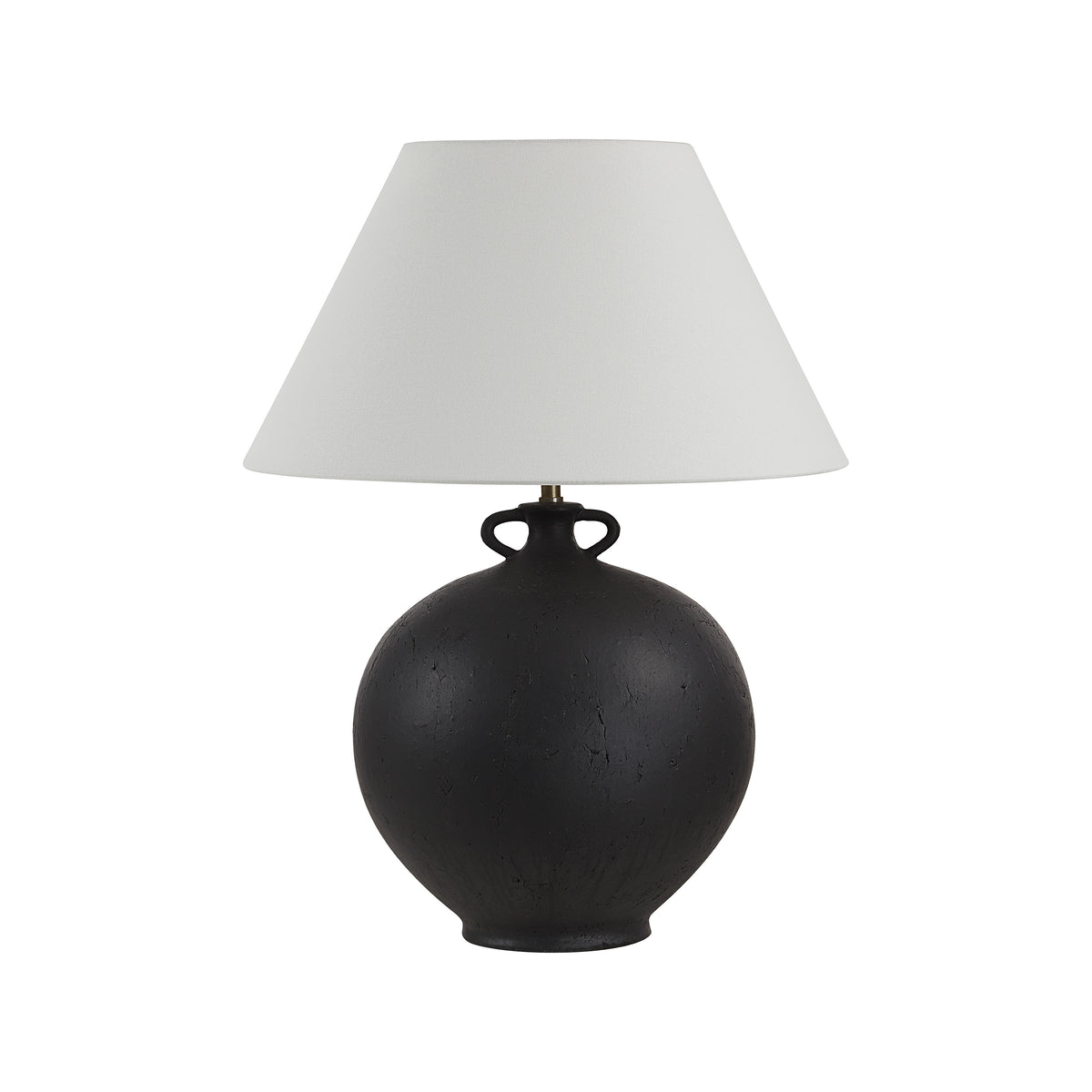 Alicia 24.5" Table Lamp, Antique Black-Table Lamps-DECOROLALA