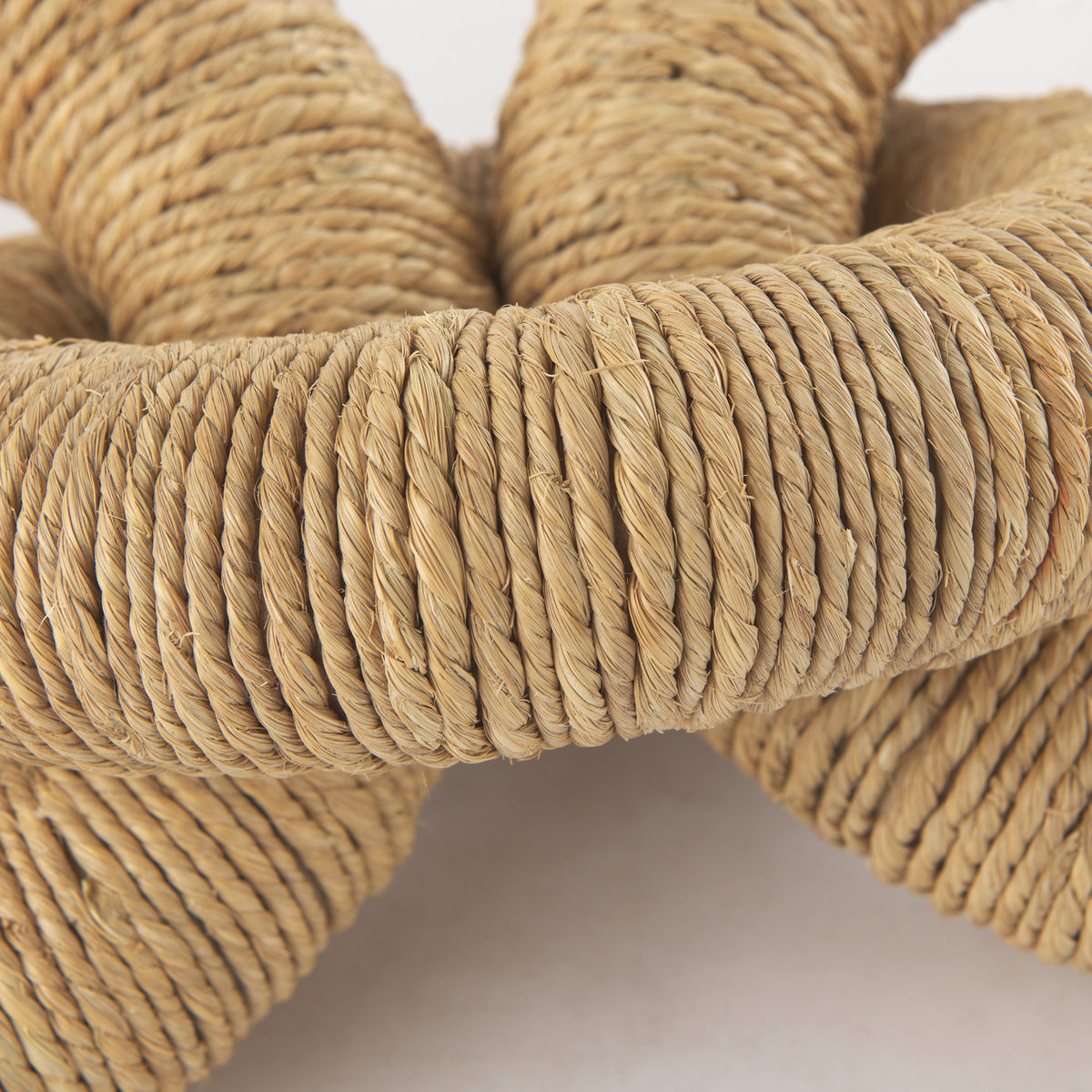 Alize Solid Wood Circular Chain Link Decorative Object-Objects-DECOROLALA