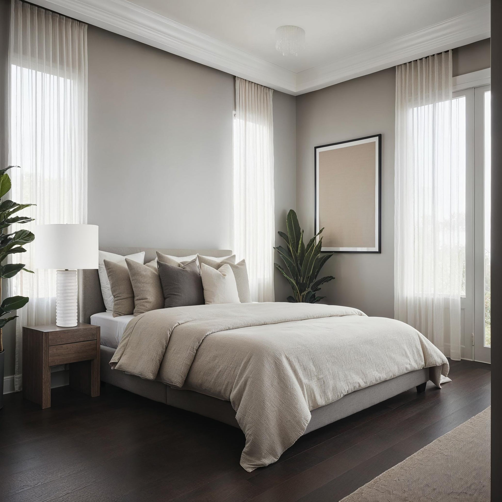 Alloro 24" Height Table Lamp, White-Table Lamp-DECOROLALA