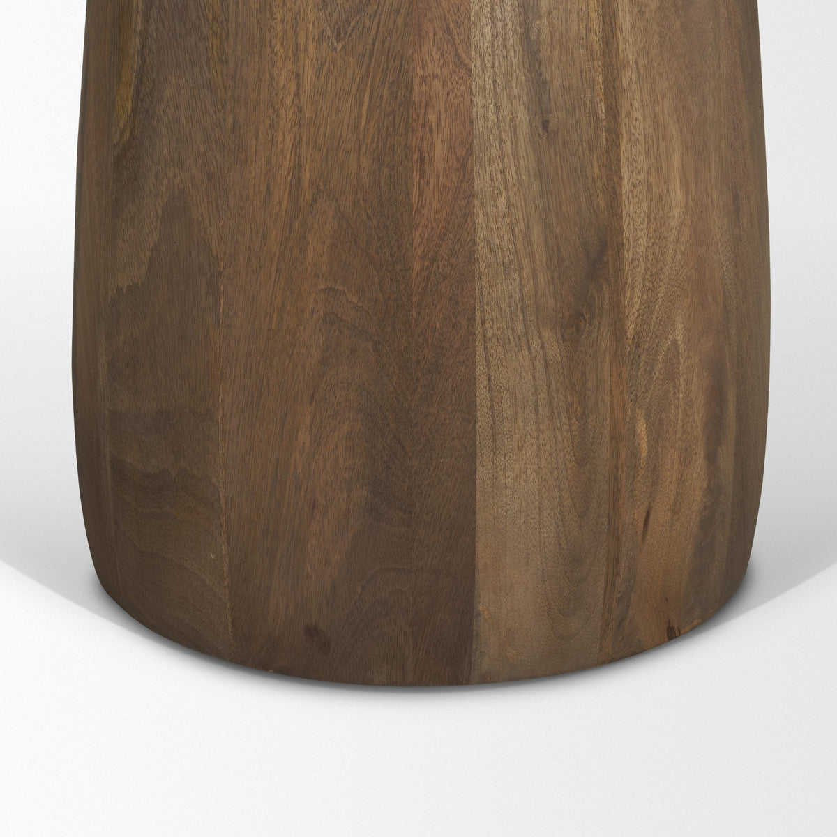 Allyson 32" Round Pedestal Dining Table | Savar Pink Marble & Wood | Seats 2-Dining Tables-DECOROLALA