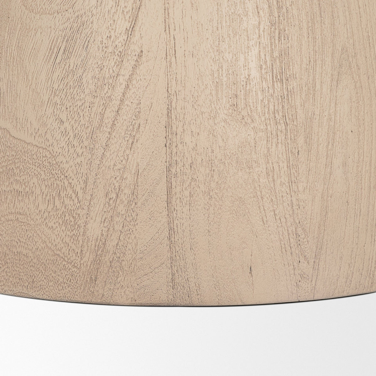 Allyson 36" Light Wood Base w/ Travertine Top Coffee Table-Coffee Tables-DECOROLALA