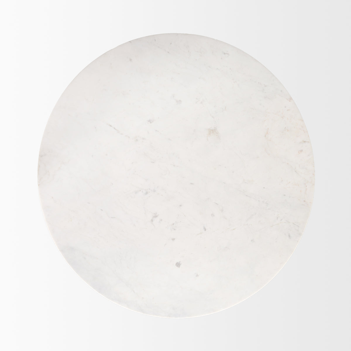 Allyson 42" Round Pedestal Dining Table | Marble | Seats 4-Dining Tables-DECOROLALA