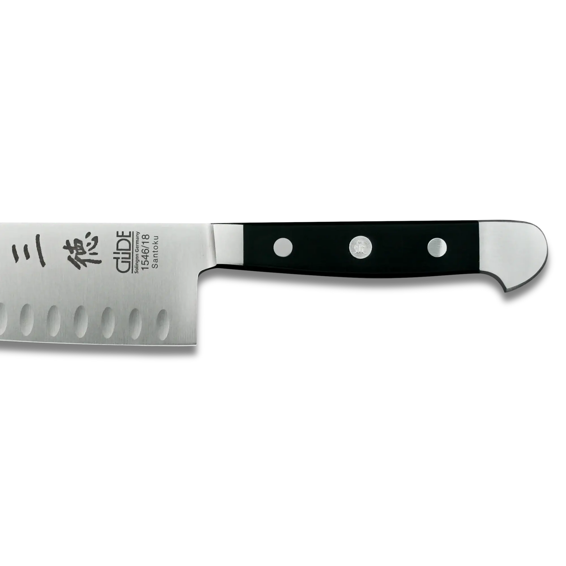 Alpha Santoku Knife With Hollow Edges - 7 inch-Santoku Knife-DECOROLALA