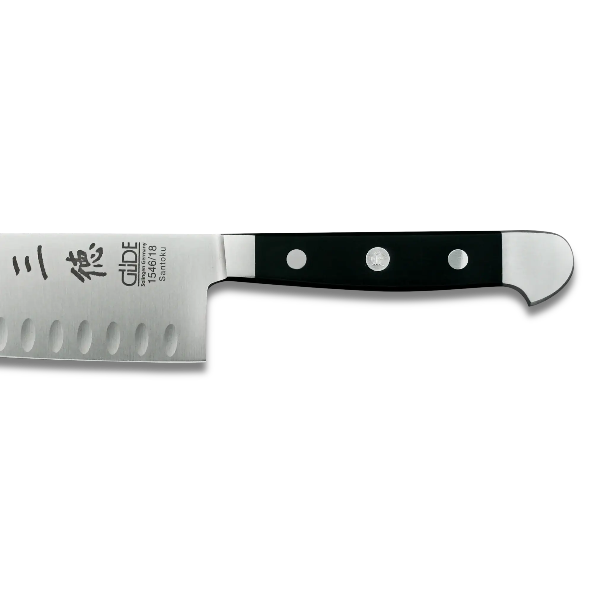 Alpha Santoku Knife With Hollow Edges - 7 inch-Santoku Knife-DECOROLALA