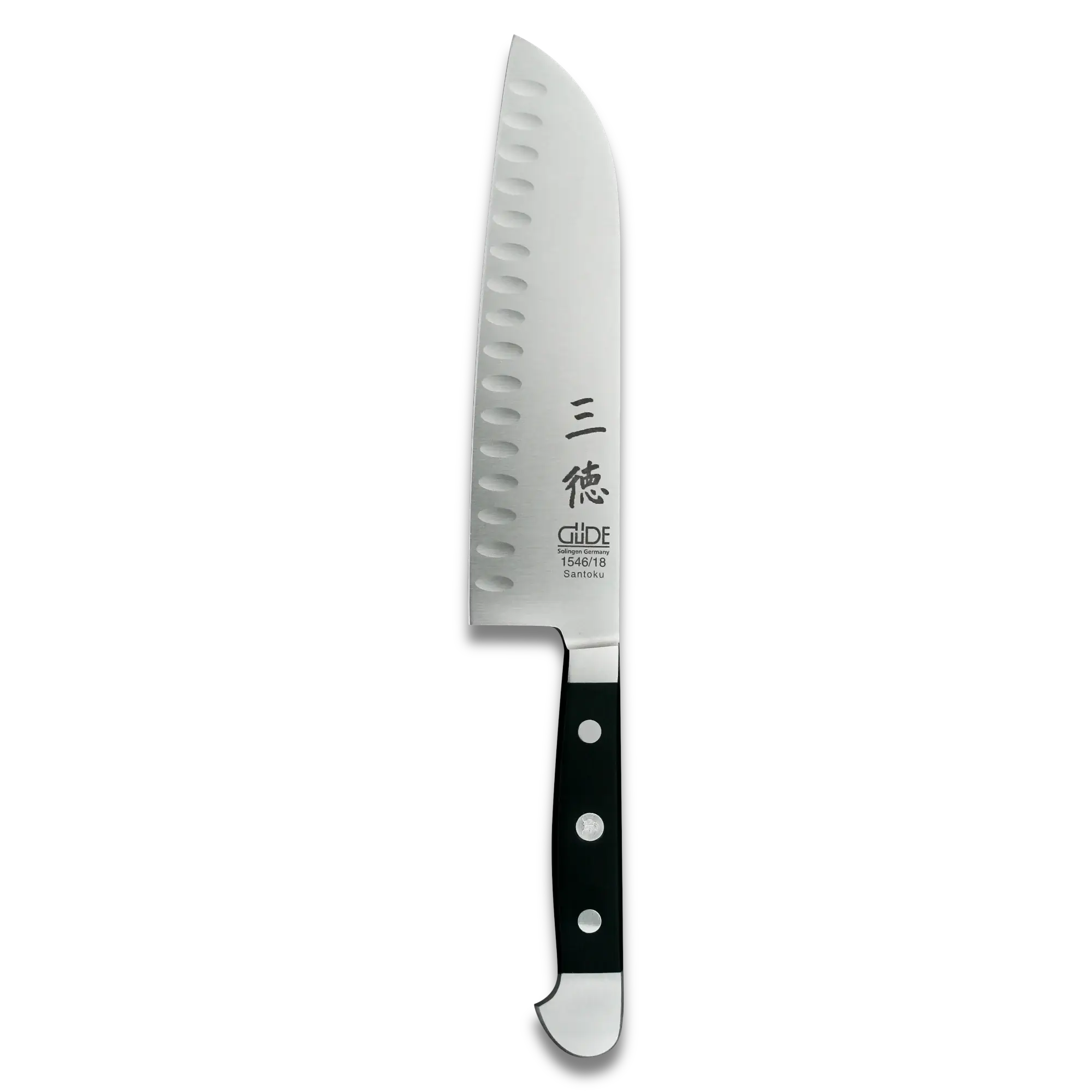 Alpha Santoku Knife With Hollow Edges - 7 inch-Santoku Knife-DECOROLALA