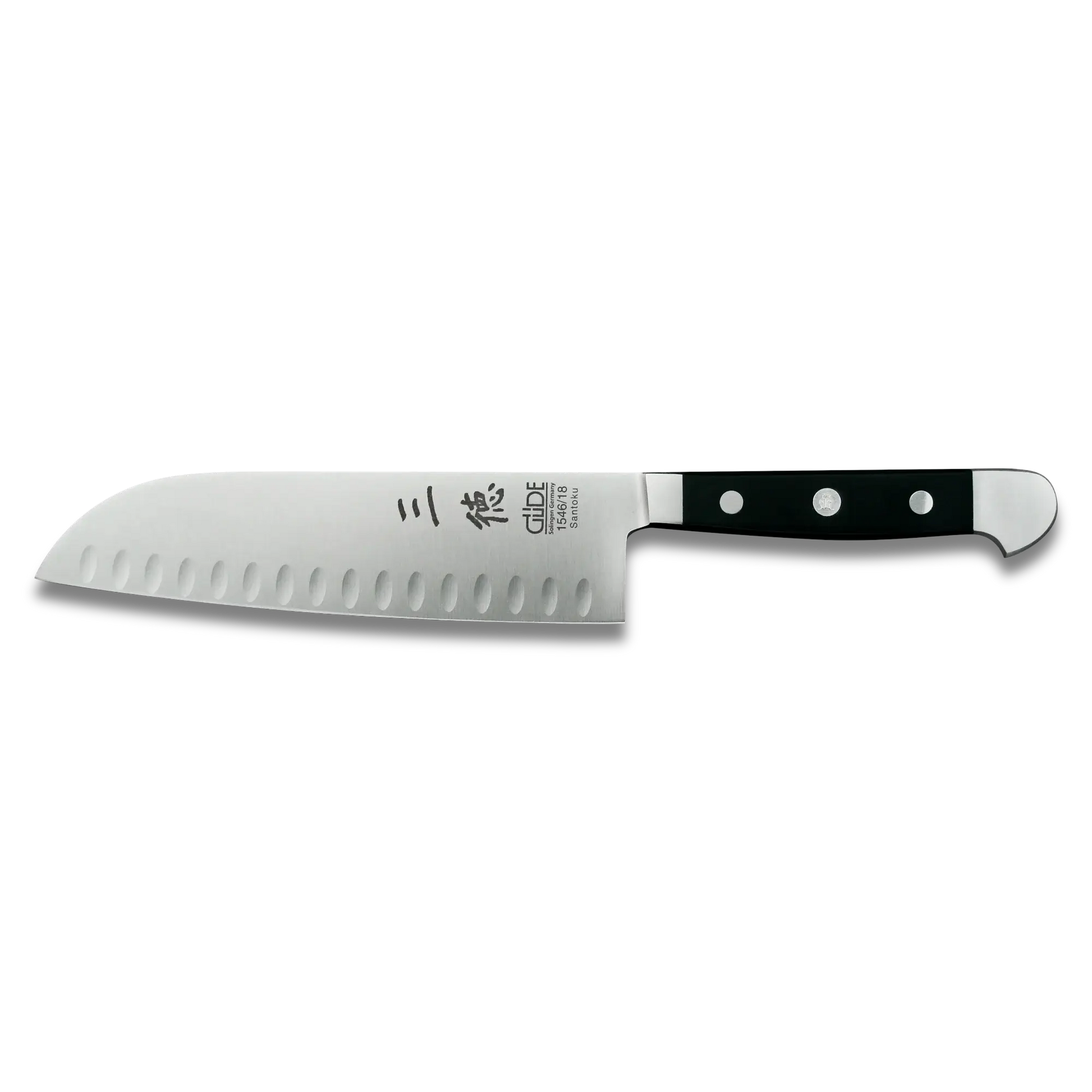 Alpha Santoku Knife With Hollow Edges - 7 inch-Santoku Knife-DECOROLALA