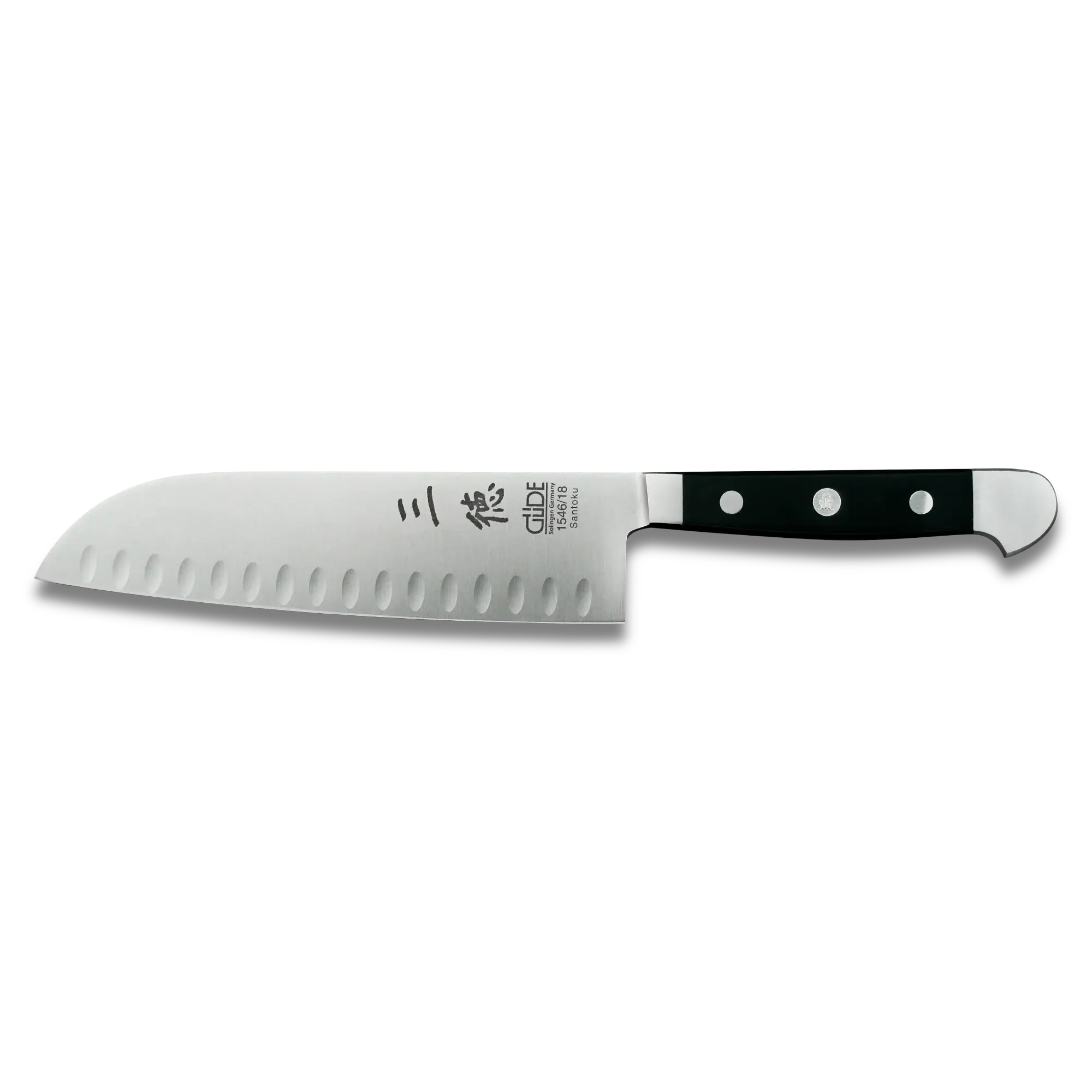 Alpha Santoku Knife With Hollow Edges - 7 inch-Santoku Knife-DECOROLALA