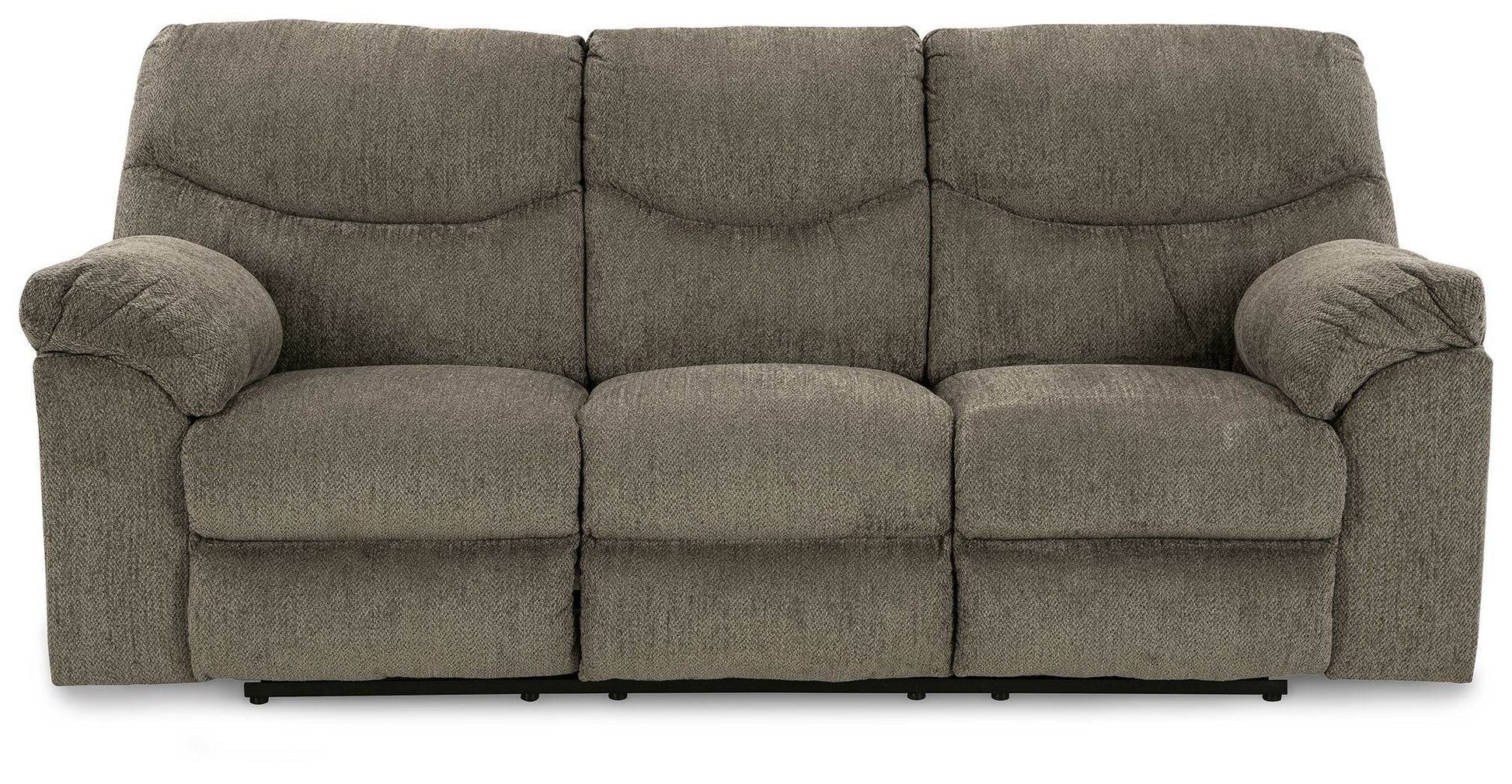 Alphons Reclining Sofa - Putty Fabric 93"W-Reclining Sofas-DECOROLALA