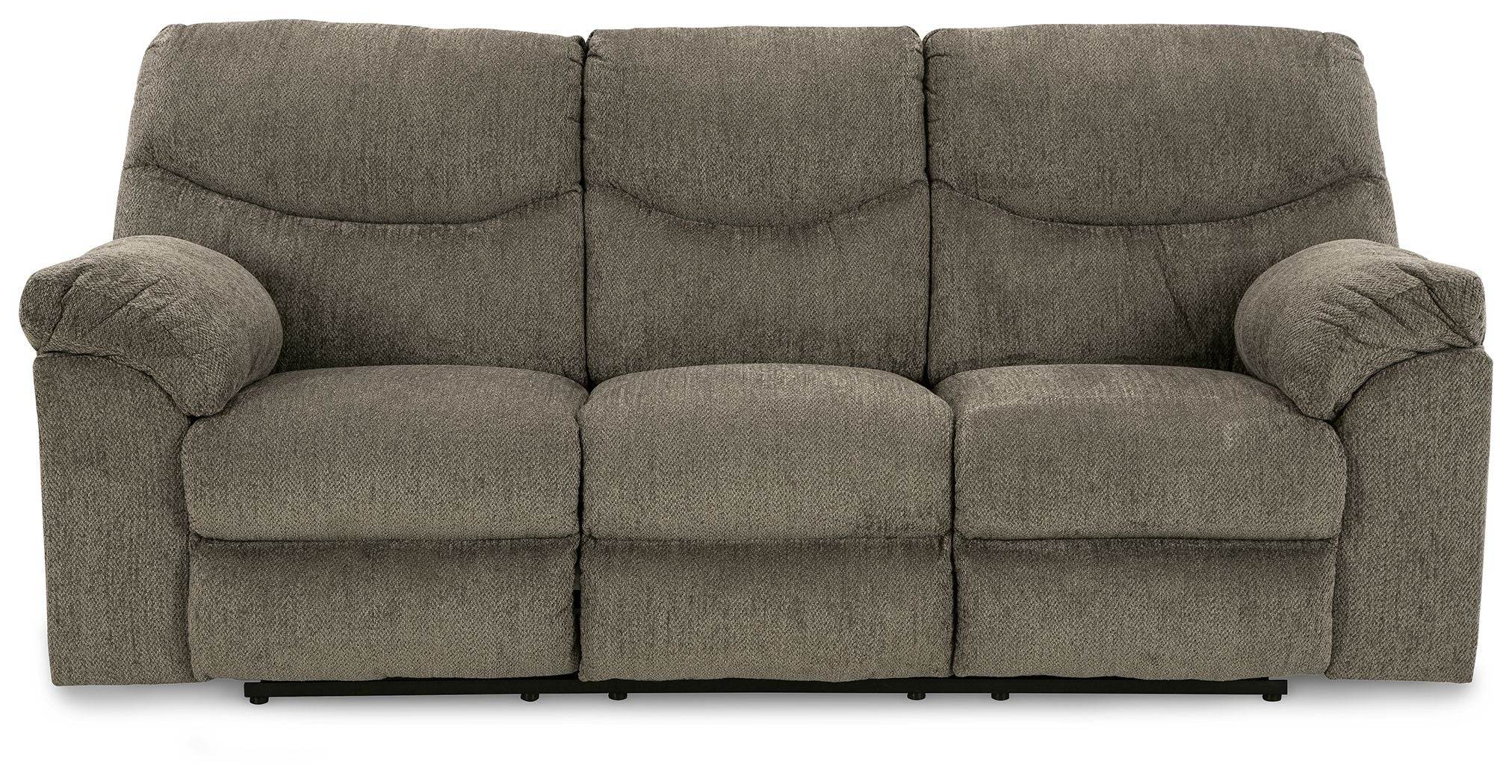 Alphons Reclining Sofa - Putty Fabric 93"W-Reclining Sofas-DECOROLALA