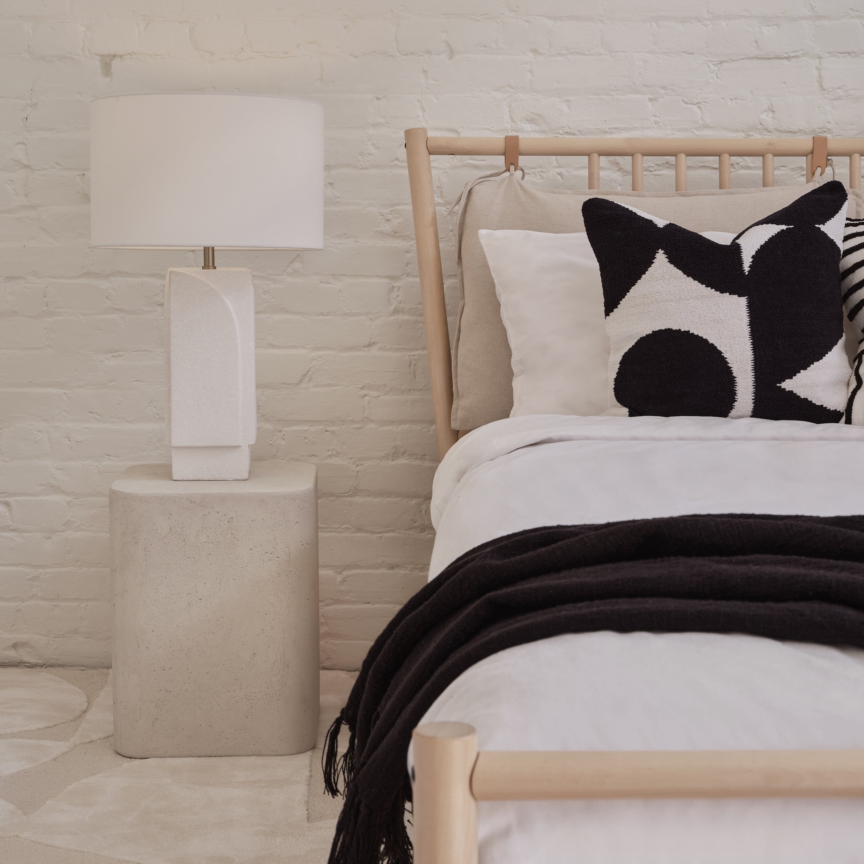 Alsace Indoor Volcanic Stone Table, Natural-Table-DECOROLALA