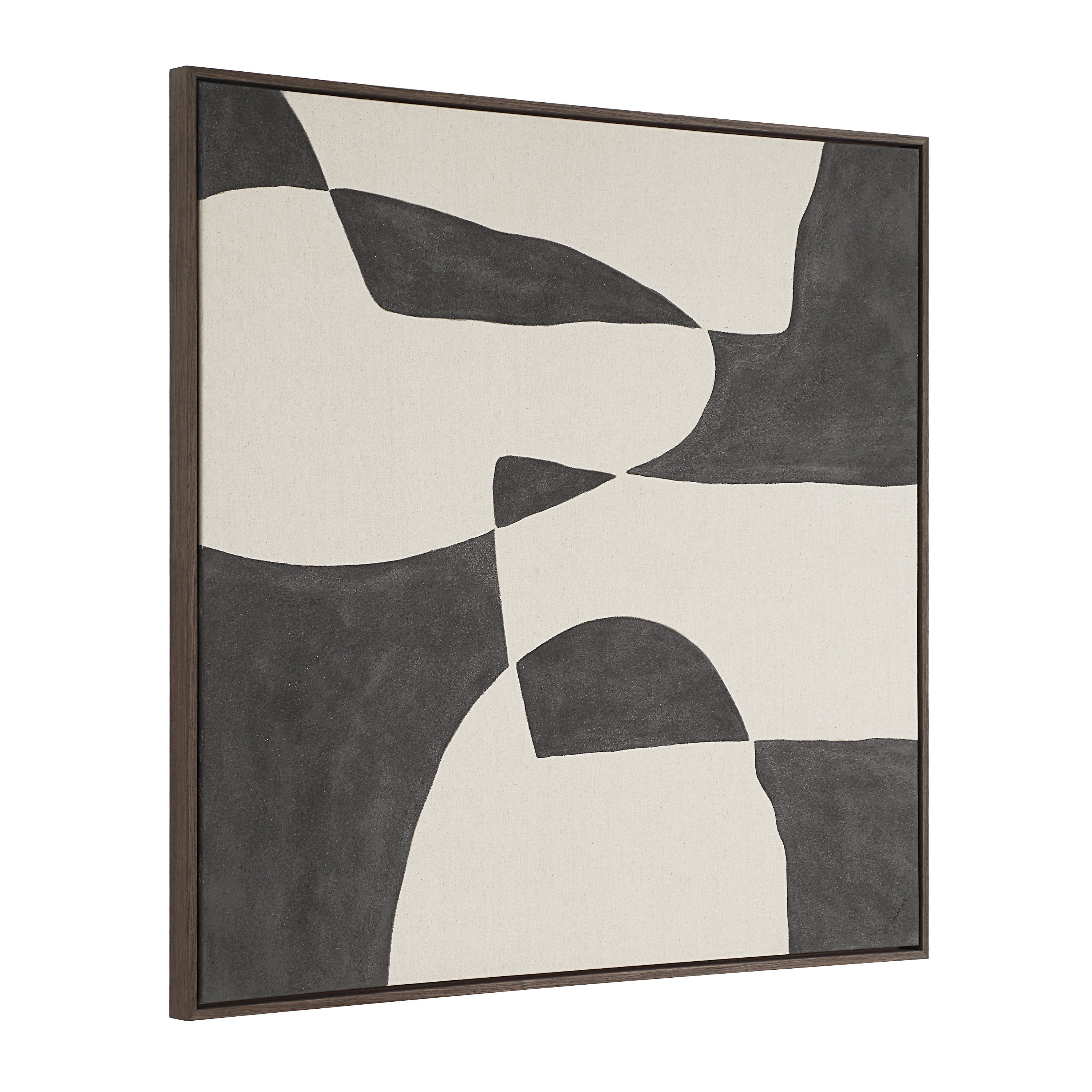 Altino 48" Wide Canvas Art, Beige-Canvas Art-DECOROLALA