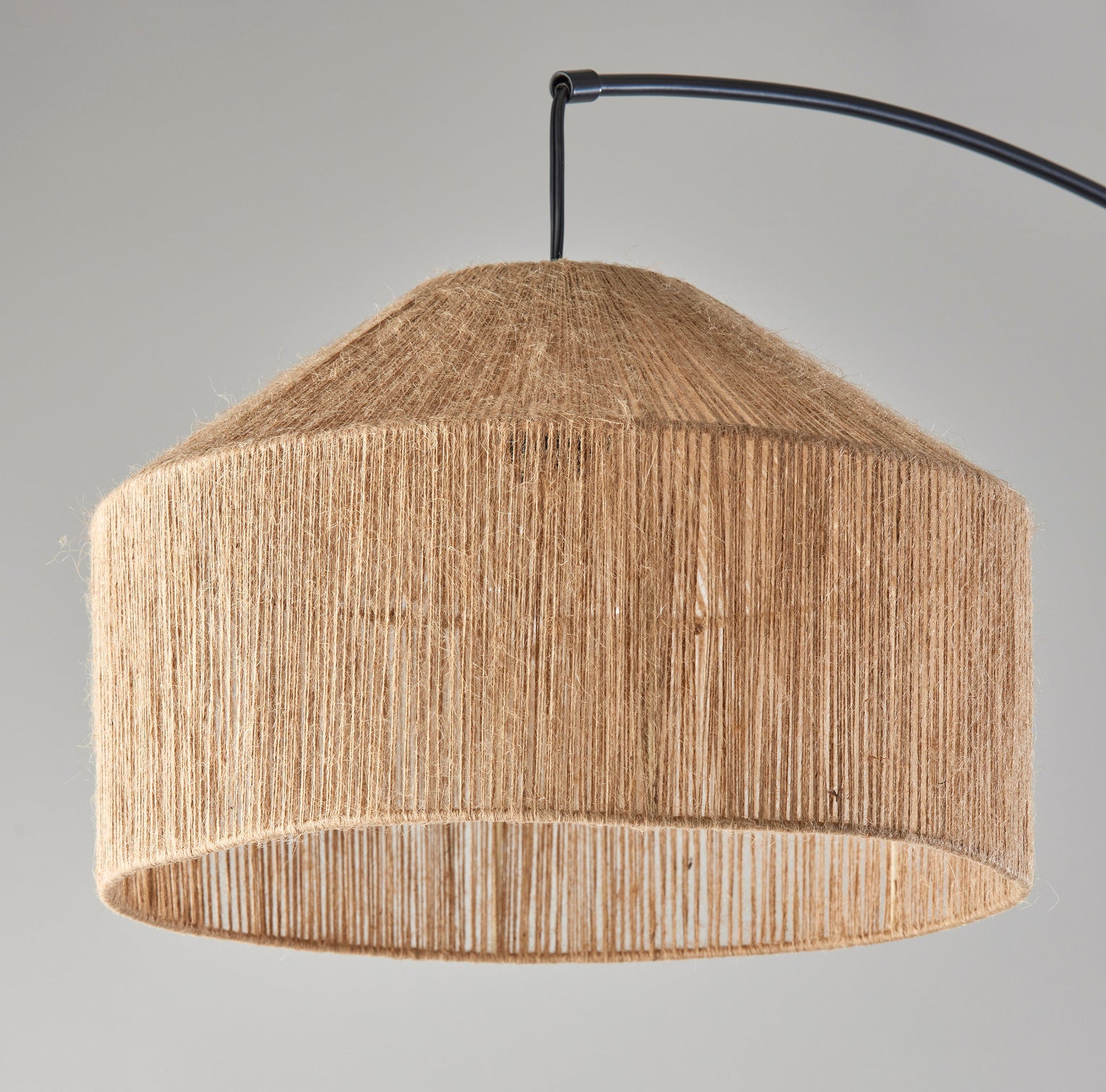 Amalfi Arc Lamp - Black 75" Dome Shade-Lighting-DECOROLALA