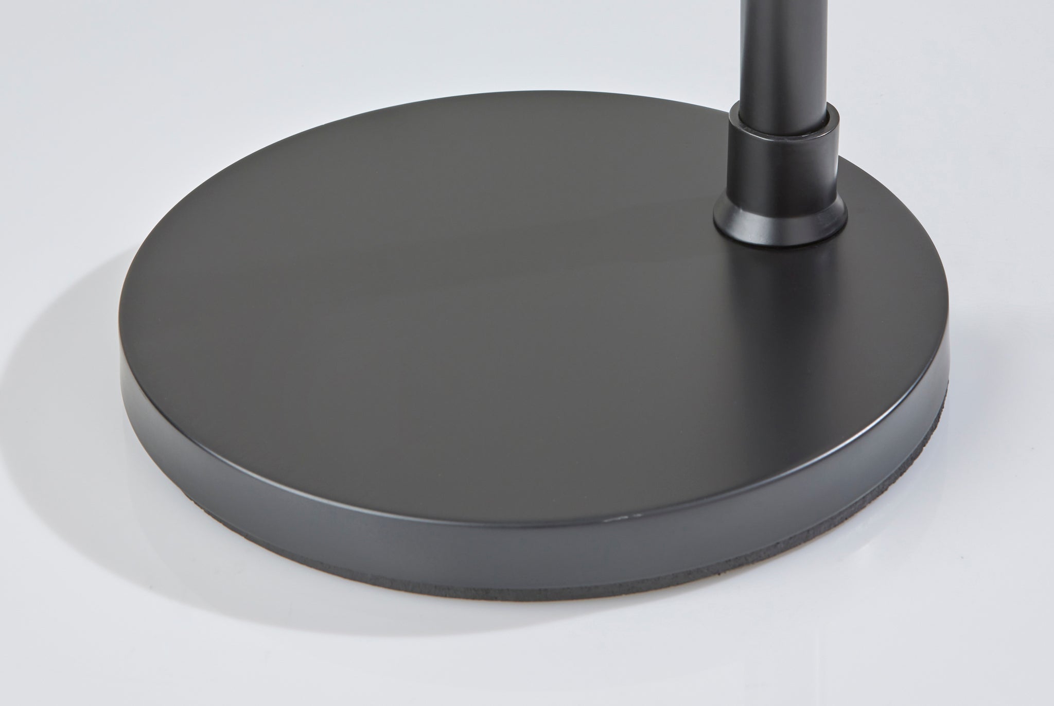 Amalfi Floor Lamp - Black 65" Dome Shade-Lighting-DECOROLALA