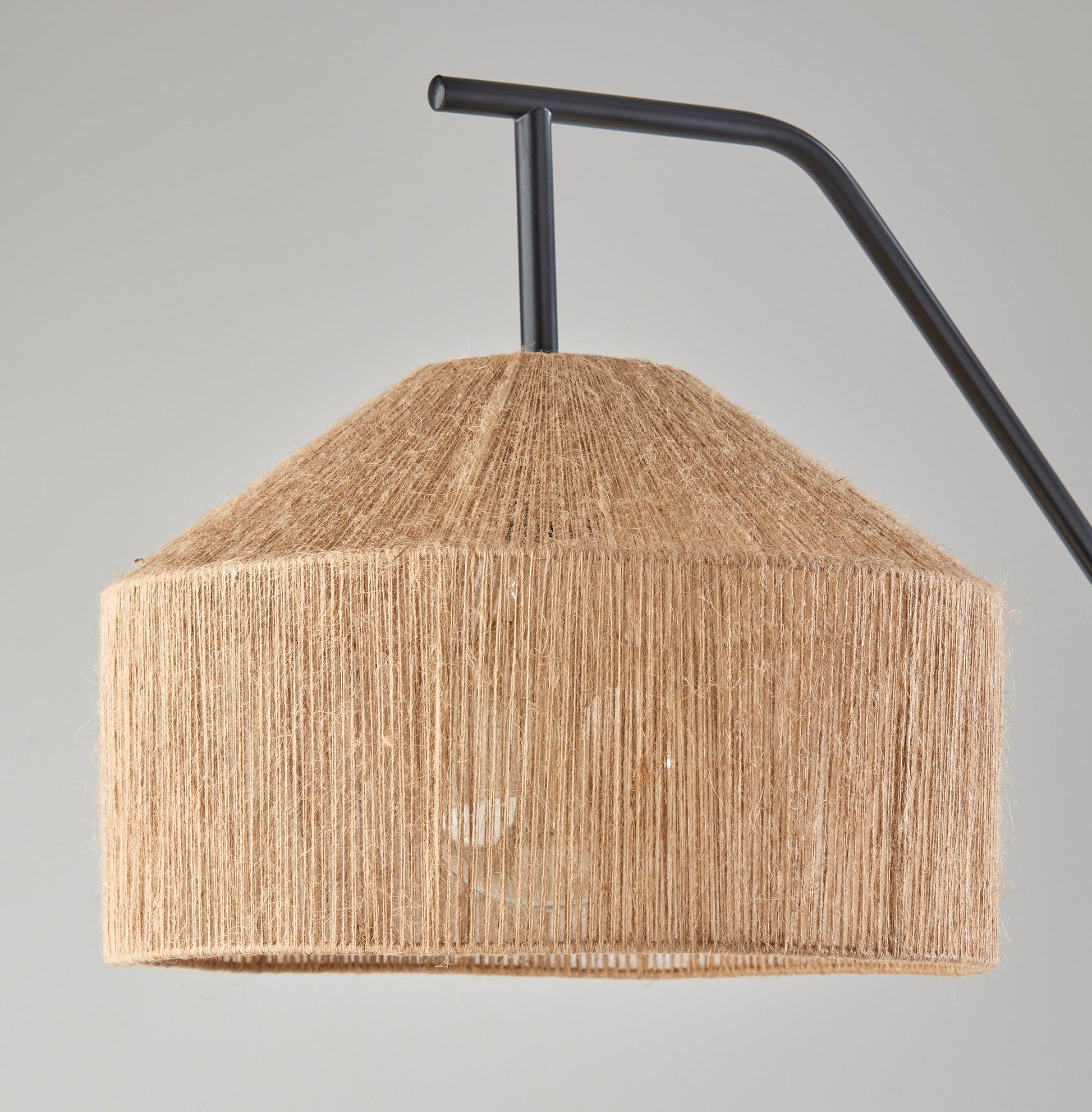 Amalfi Floor Lamp - Black 65" Dome Shade-Lighting-DECOROLALA