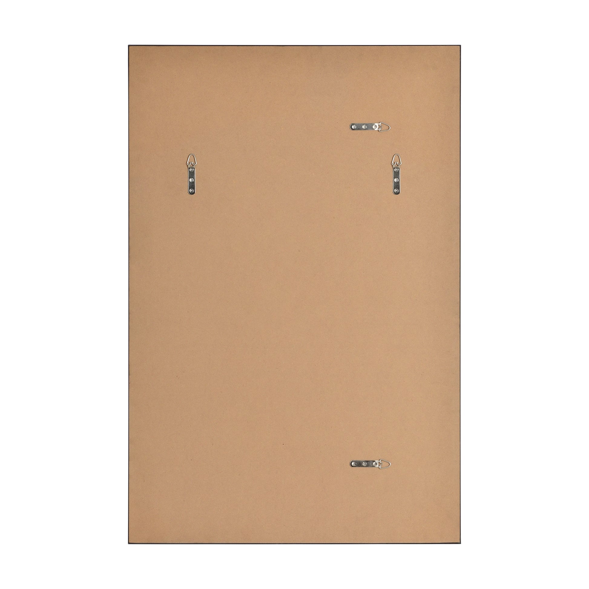 Amara 45" Tall Rectangle Wall Mirror, Black-Mirror-DECOROLALA