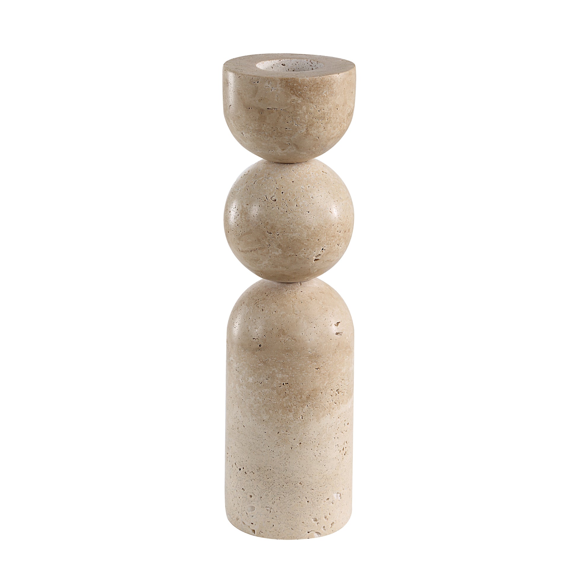 Amarena Candle Holder, Natural-Candle Holder-DECOROLALA