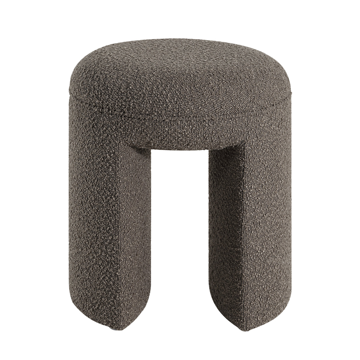 Amarion 16.93" Height Stool, Brown-Stools-DECOROLALA